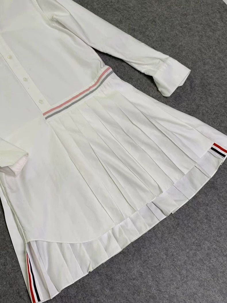 Thom Browne Thom Browne size0 A Oxford skirt shirt Size ONE SIZE - 3 Thumbnail