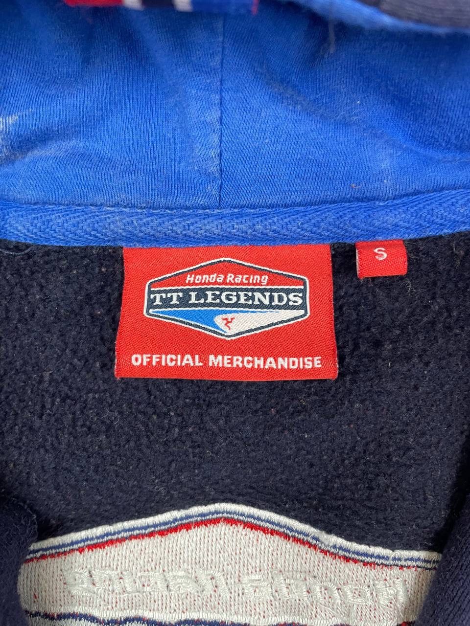 Honda Honda Racing TT Legends Men Cotton Full Zip Hoodie Navy Size US S / EU 44-46 / 1 - 7 Thumbnail