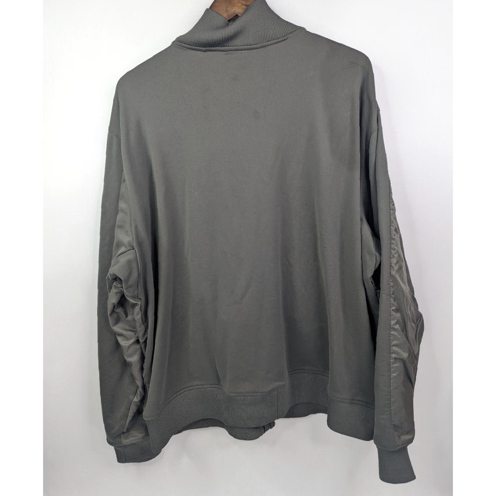 Nike Nike 6.0 Grey Mock Neck Zip Up Jacket Sweatshirt Mens 2XL Skate SB BMX Extreme Size US XXL / EU 58 / 5 - 3 Thumbnail