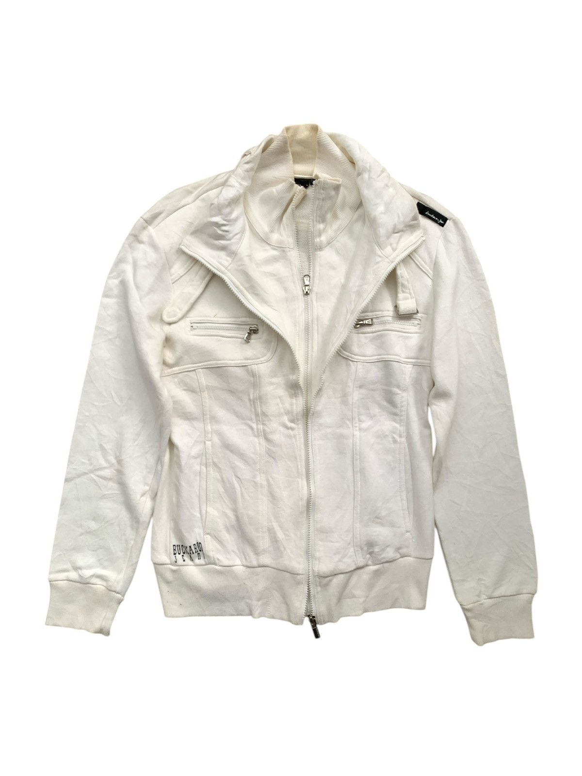 Japanese Brand 2000s Buckaroo - Double Breasted Bondage Vkei jacket Size US M / EU 48-50 / 2 - 3 Thumbnail
