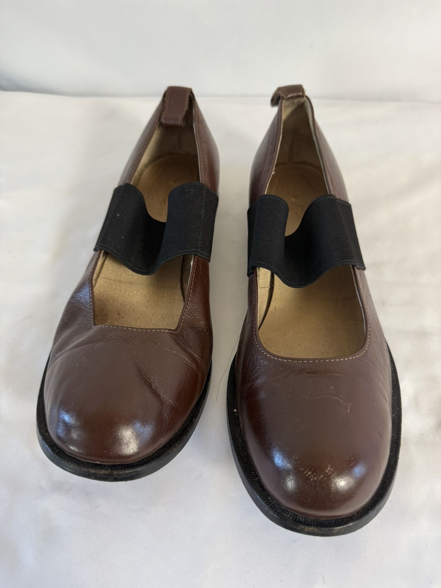 Comme des Garcons Comme des Garçons Elastic Strap Leather Mary Jane Shoes Size US 7.5 / IT 37.5 - 3 Thumbnail