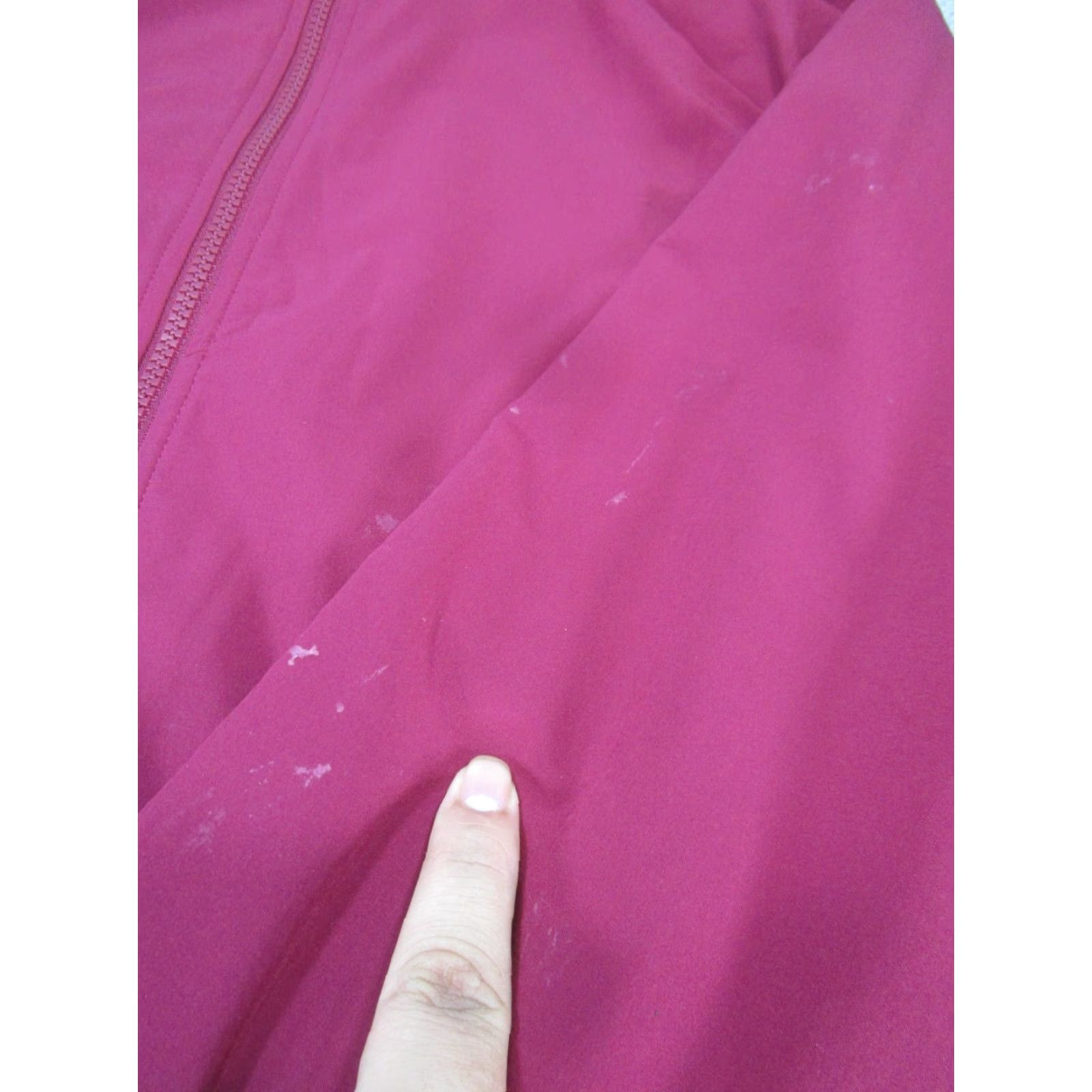 Athleta VINTAGE Athleta Jacket Womens M Brooklyn Burgundy Red Stains Size M / US 6-8 / IT 42-44 - 4 Thumbnail