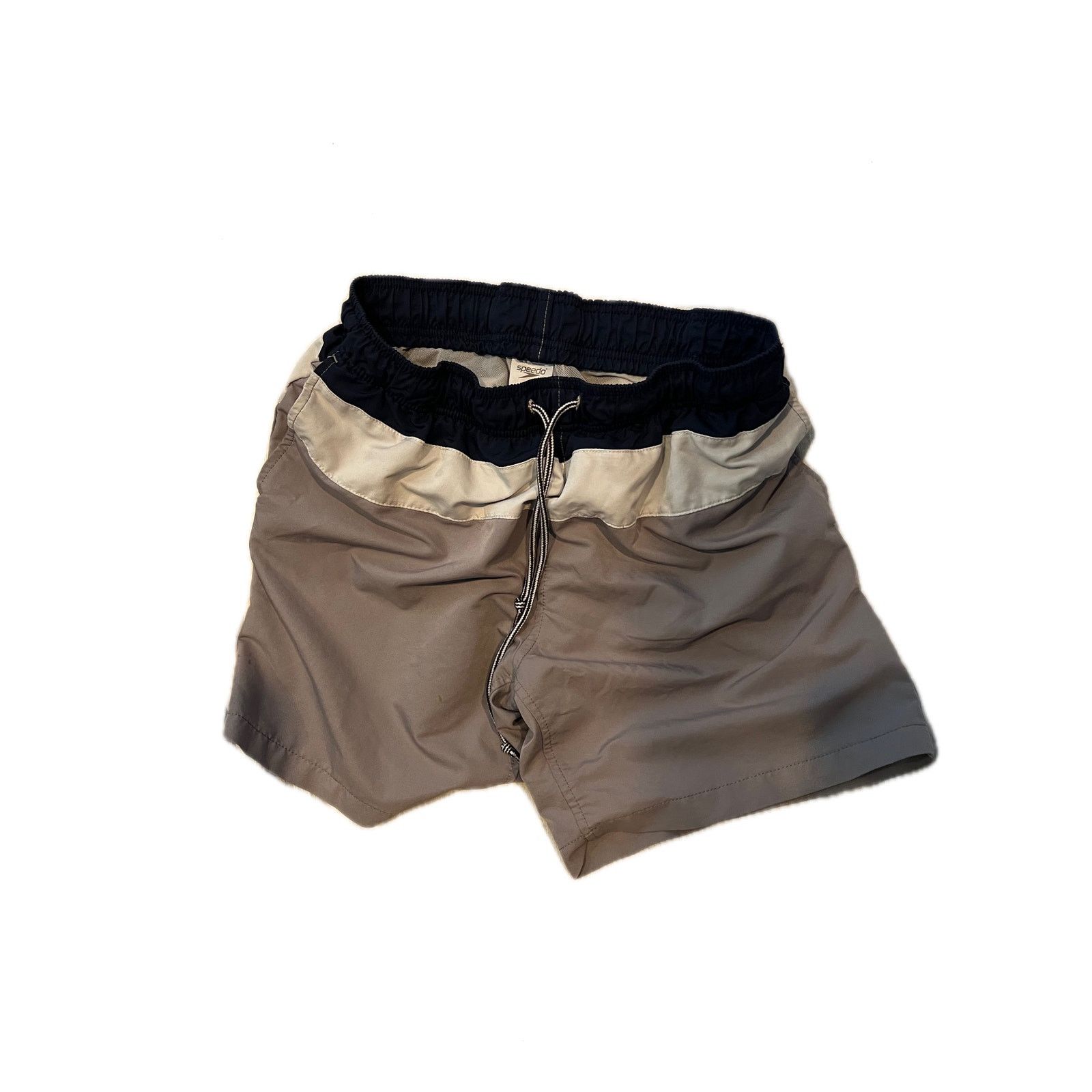 Speedo Speedo Gray Black white Athletic Shorts Men's M Size US 34 / EU 50 - 1 Thumbnail