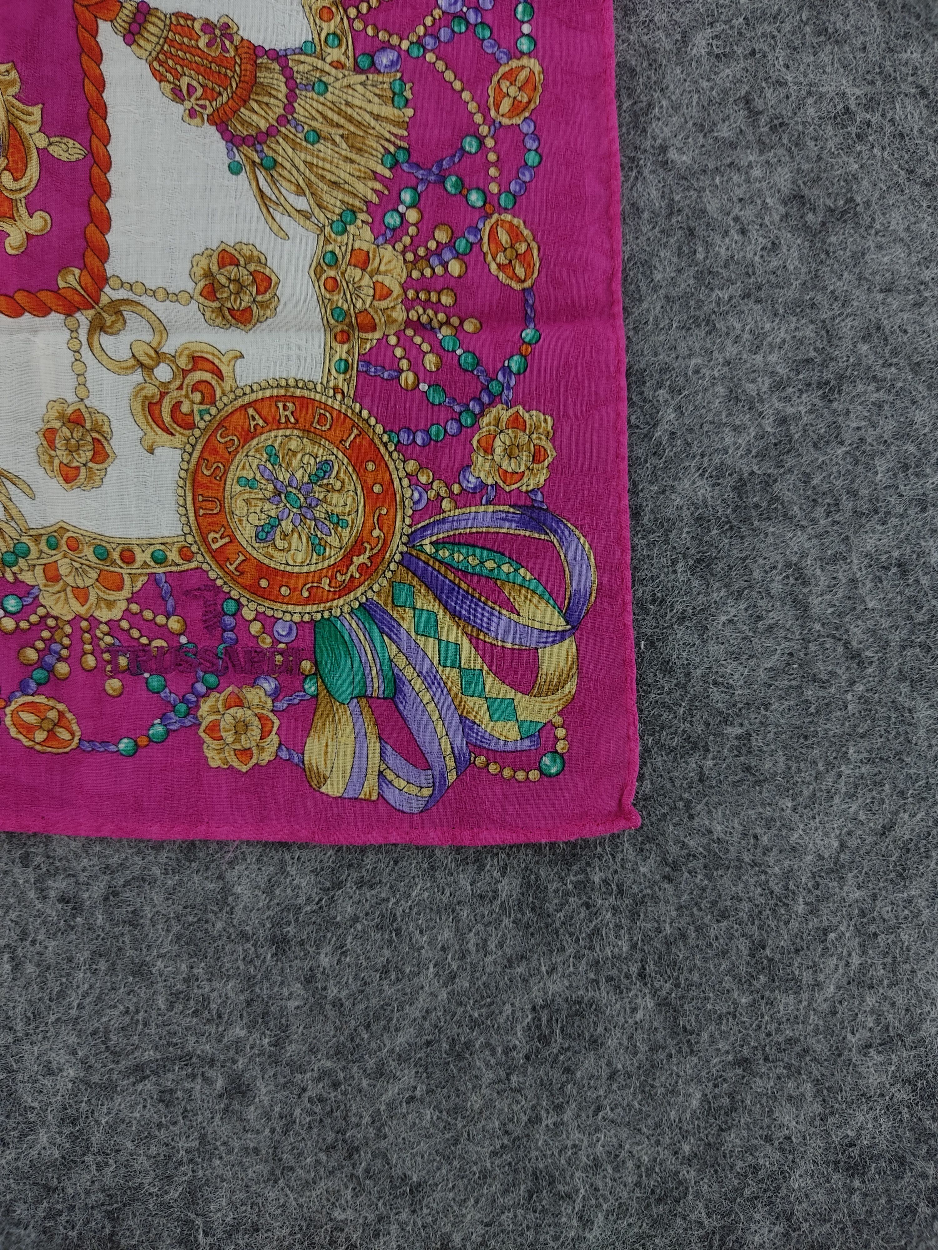 Trussardi Vintage Trussardi Handkerchief Neckerchief Bandana H016C Size ONE SIZE - 3 Thumbnail