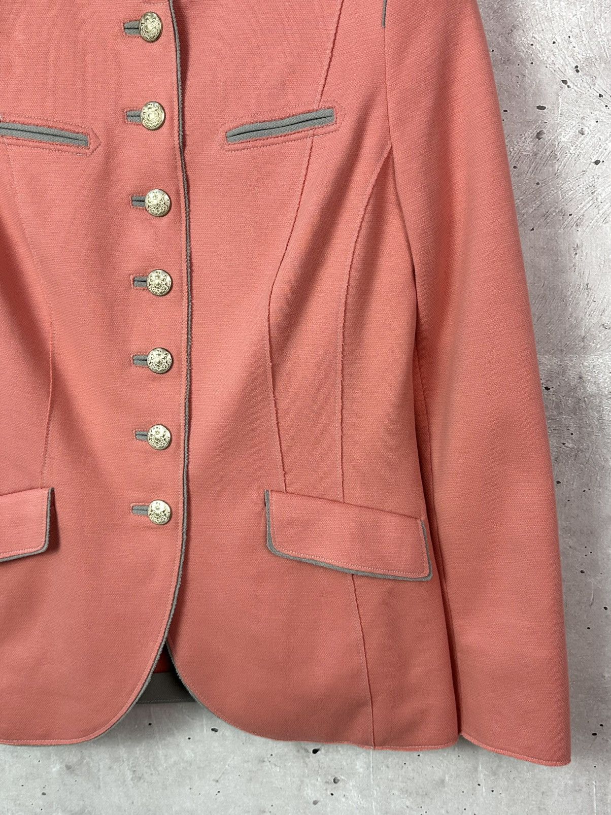 Schneiders Schnaiders Coral Embroidered Metal Buttons Women’s Jacket Size M / US 6-8 / IT 42-44 - 4 Thumbnail