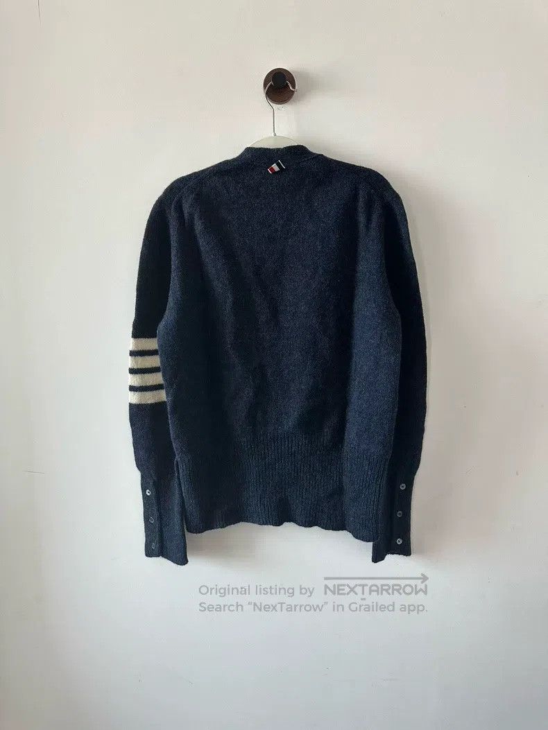 Thom Browne Thom Browne Blue Wool Cardigan Size US L / EU 52-54 / 3 - 2 Thumbnail