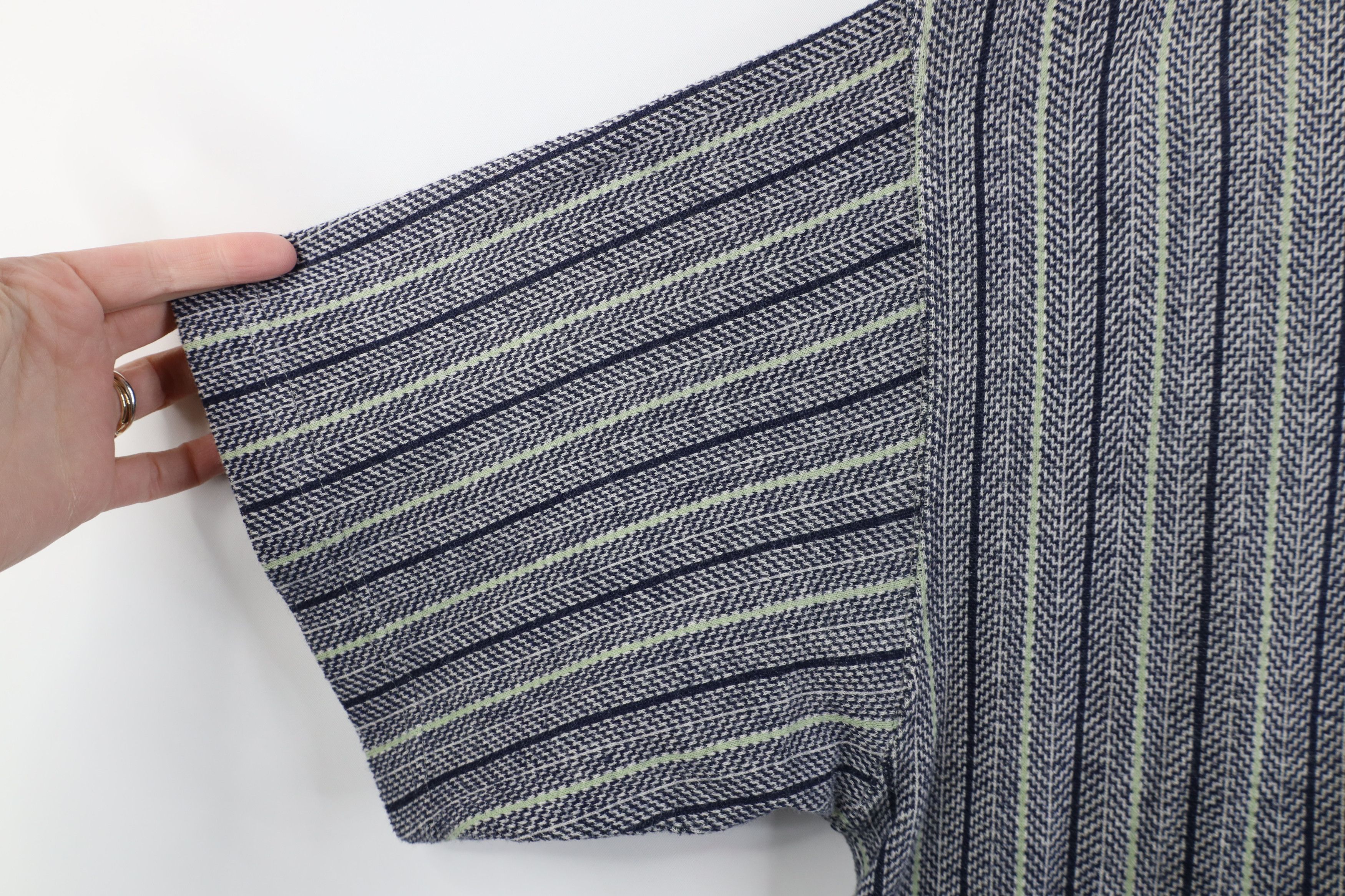 Vintage Vintage 90s Streetwear Herringbone Knit Golf Polo Shirt Size US M / EU 48-50 / 2 - 8 Thumbnail