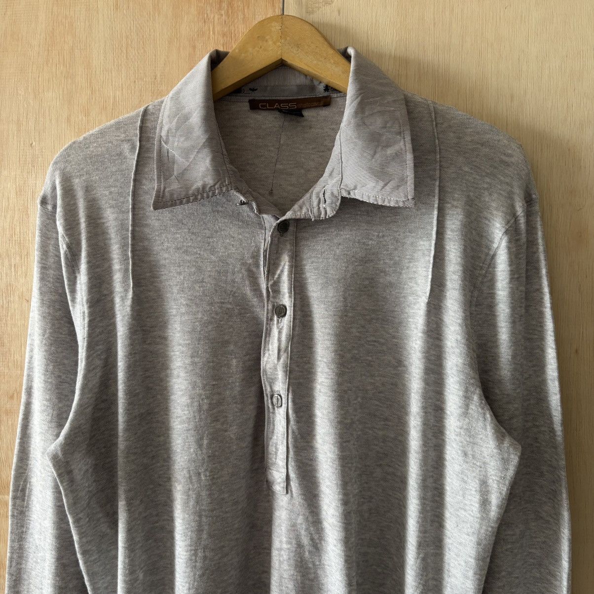 Cavalli Class Class Roberto Cavalli Long Sleeve Polo Shirts Size US L / EU 52-54 / 3 - 2 Thumbnail