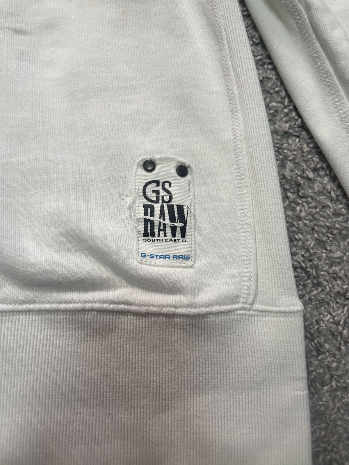 G-Star G-Star Raw Vintage Hoodie Big Hood Flex white size L Size US L / EU 52-54 / 3 - 5 Thumbnail