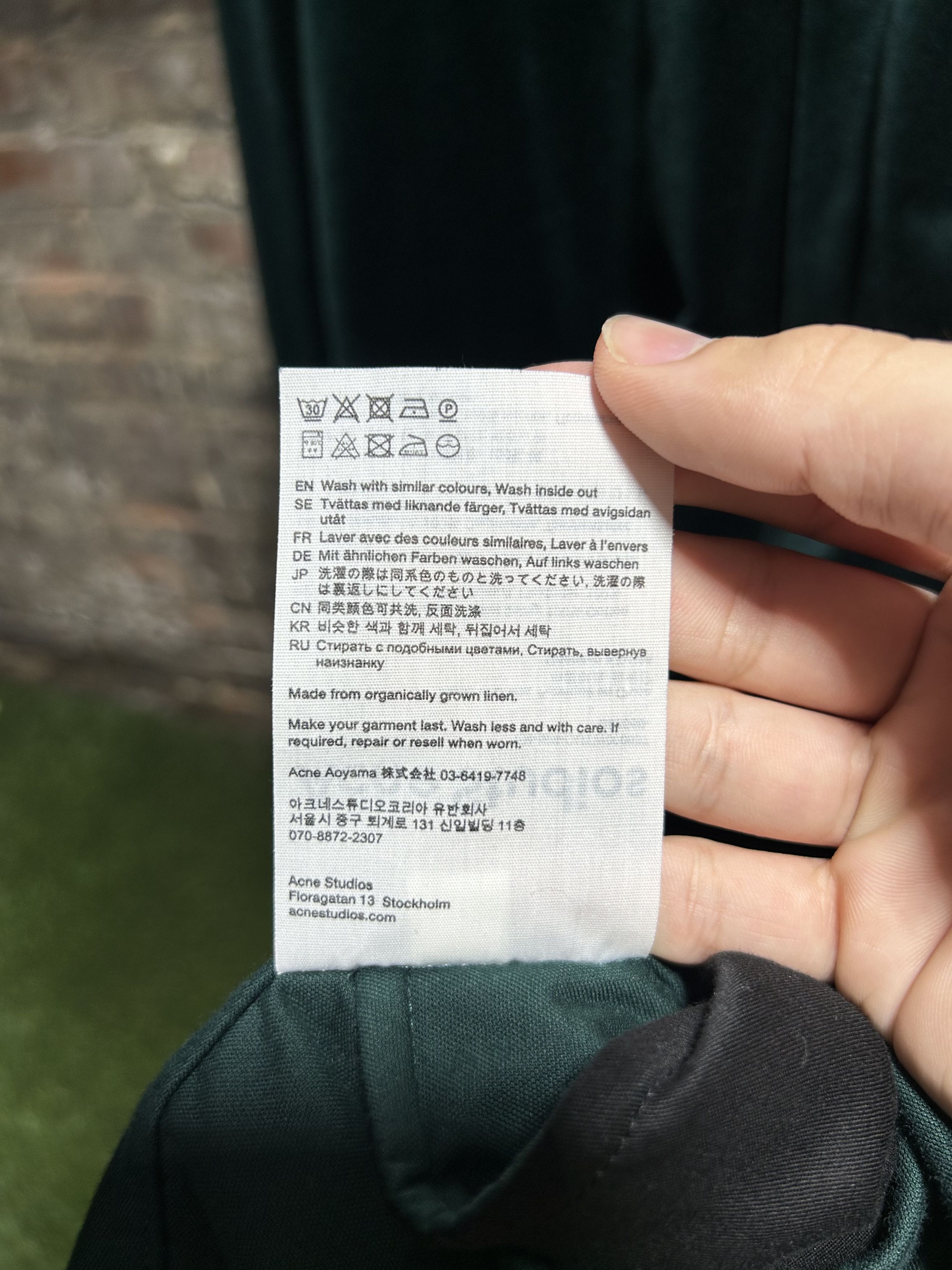 Acne Studios Acne Studios Velour Button Up Size US M / EU 48-50 / 2 - 5 Thumbnail