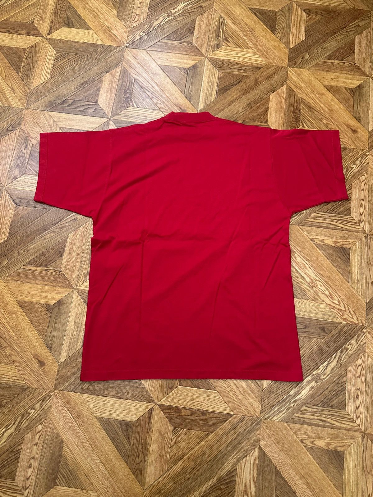 Adidas × Balenciaga Balenciaga Adidas T-shirt in Red Size US M / EU 48-50 / 2 - 2 Thumbnail
