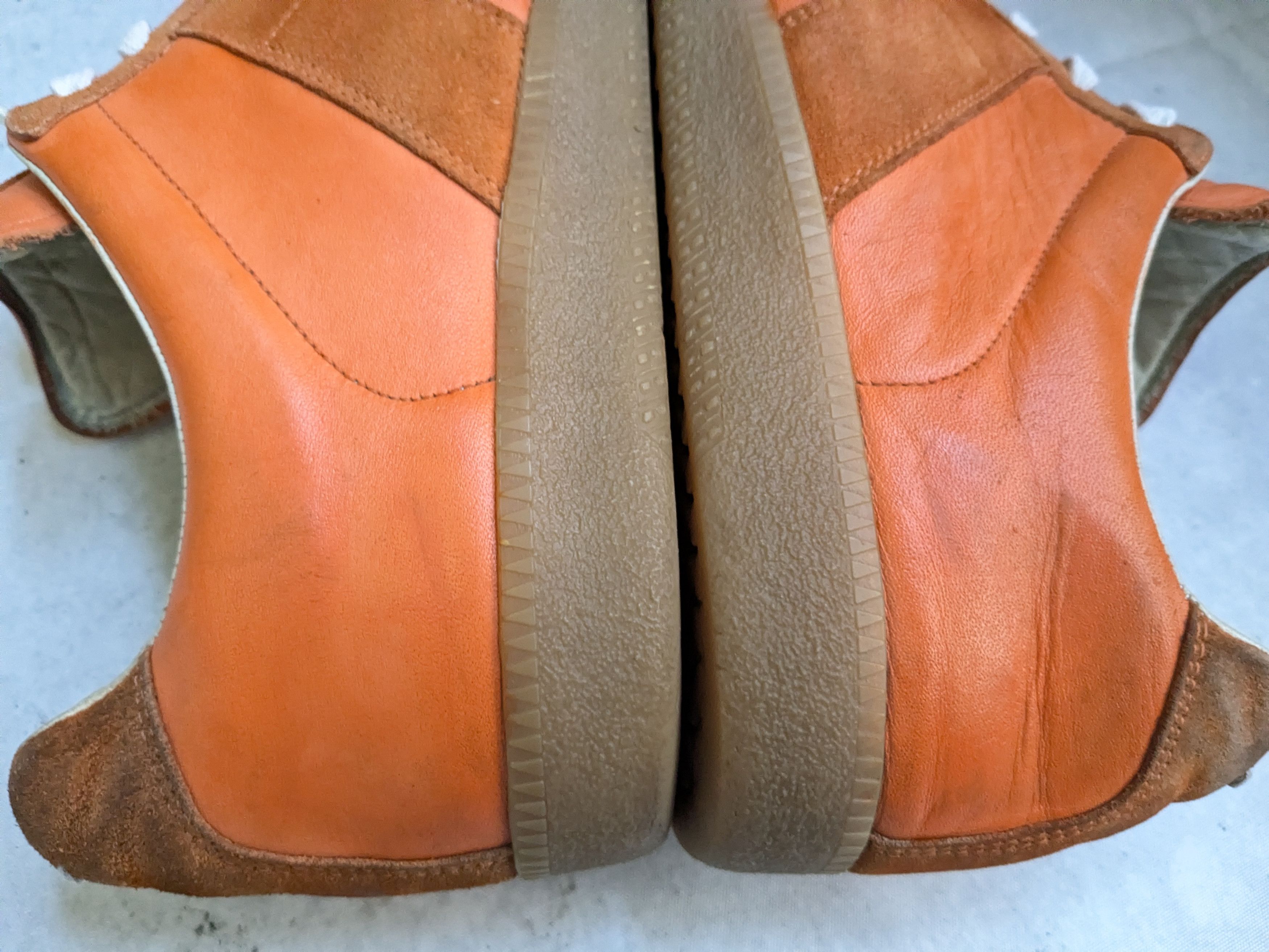 Maison Margiela Maison Margiela's 'Replica' sneakers gat orange 11 44 Size US 11 / EU 44 - 12 Thumbnail