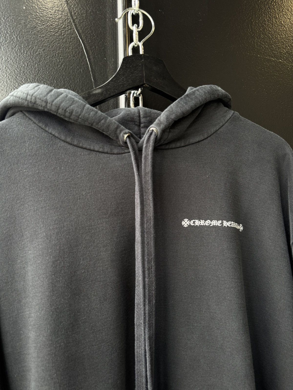 Chrome Hearts Chrome Hearts Cemetery Cross Tire Tracks Hoodie Size US XL / EU 56 / 4 - 4 Thumbnail