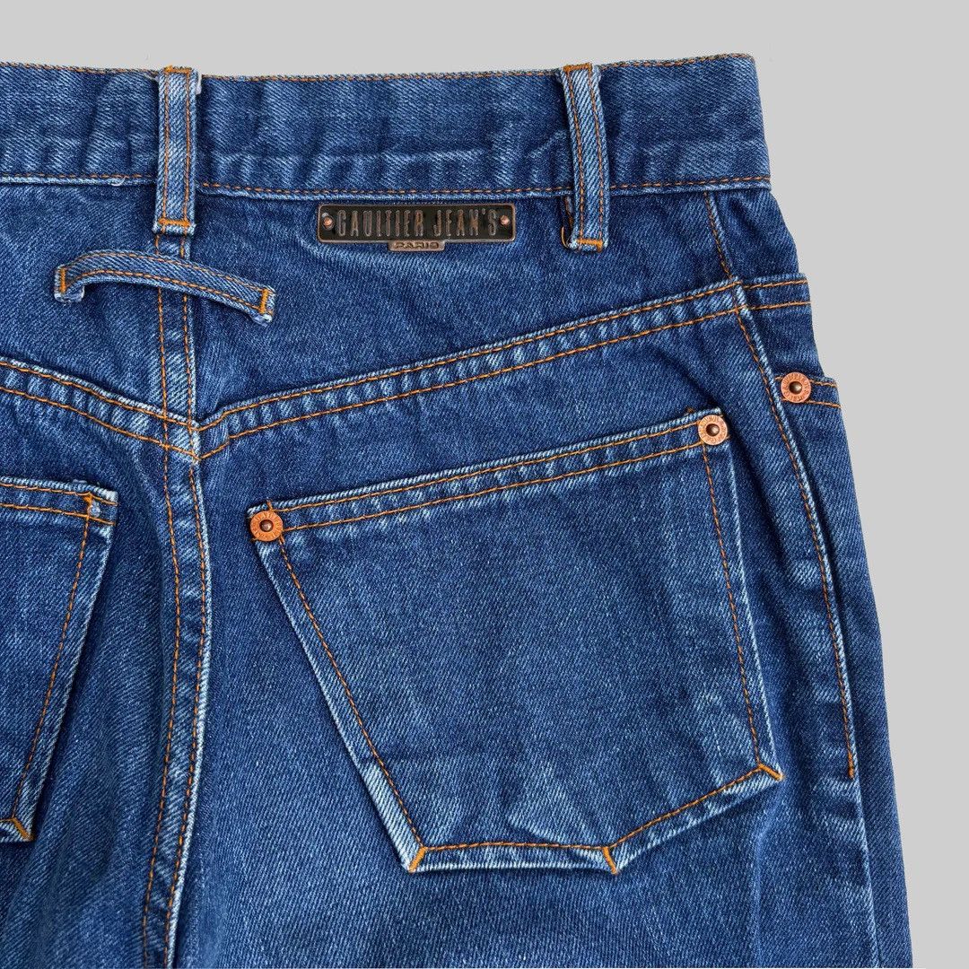 Jean Paul Gaultier Jean-Paul Gaultier Jean’s 1990 Vintage Designer W27 Denim Size 27" / US 4 / IT 40 - 4 Thumbnail