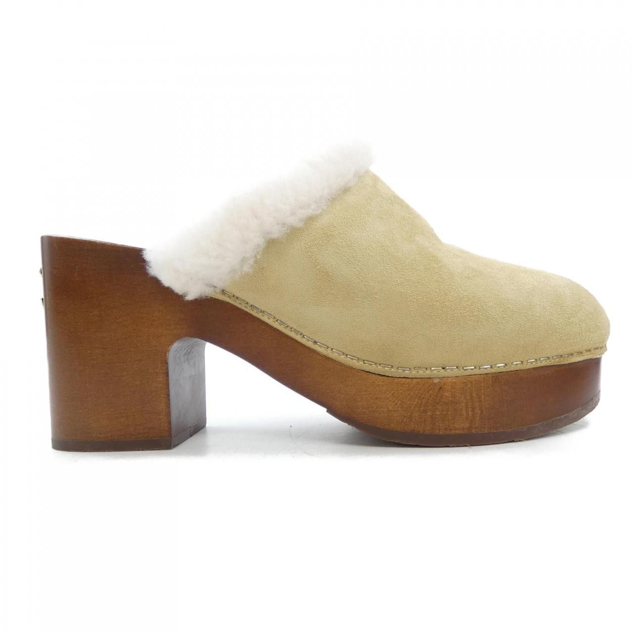 Chanel Chanel Chanel Crumpled Sheepskin Sandals Leather Shoes G35368B14075 DUTY FREE for USA Size ONE SIZE - 1 Thumbnail