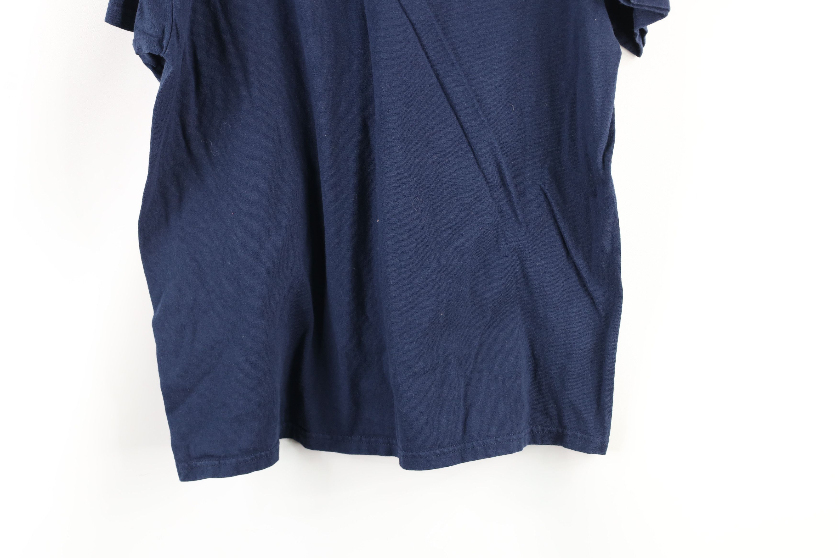 Nike × Vintage Vintage Nike Scott Mini Swoosh Short Sleeve T-Shirt Blue Size US S / EU 44-46 / 1 - 8 Thumbnail