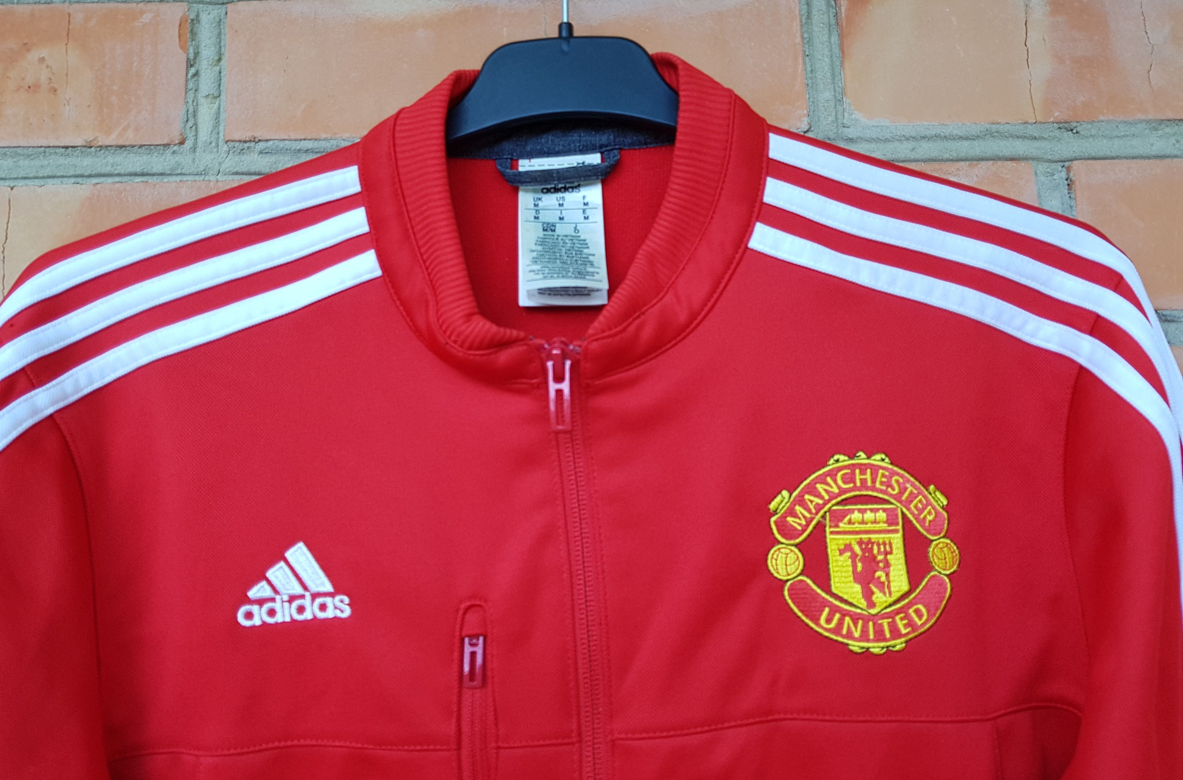 Adidas Adidas Manchester United Anthem Bomber Jacket Track Top Size US M / EU 48-50 / 2 - 9 Thumbnail
