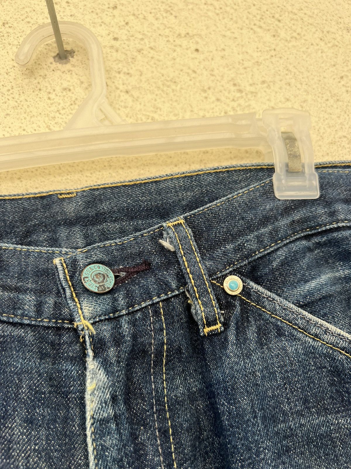 Fragment Design × Levi's 2009 Levi’s Fenom X Fragment Design Denim Carpenter Jeans Size US 34 / EU 50 - 7 Thumbnail