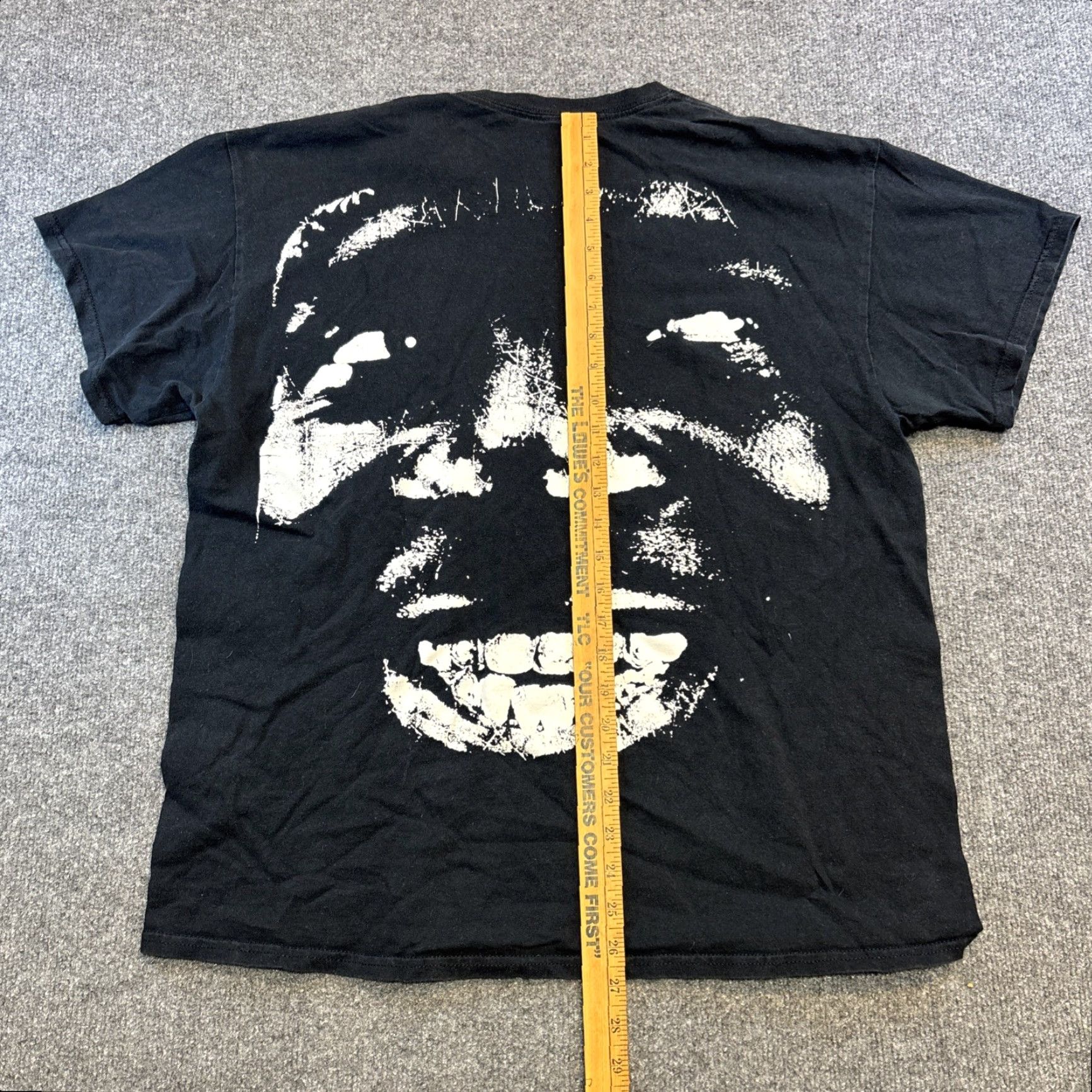 Vintage VINTAGE Pusha T - “It’s Almost Day” Tour - Black Shirt - 2 Sided - L Shirt Mens Black Cotton 2 Sided Day tour Mens L Size US L / EU 52-54 / 3 - 8 Thumbnail
