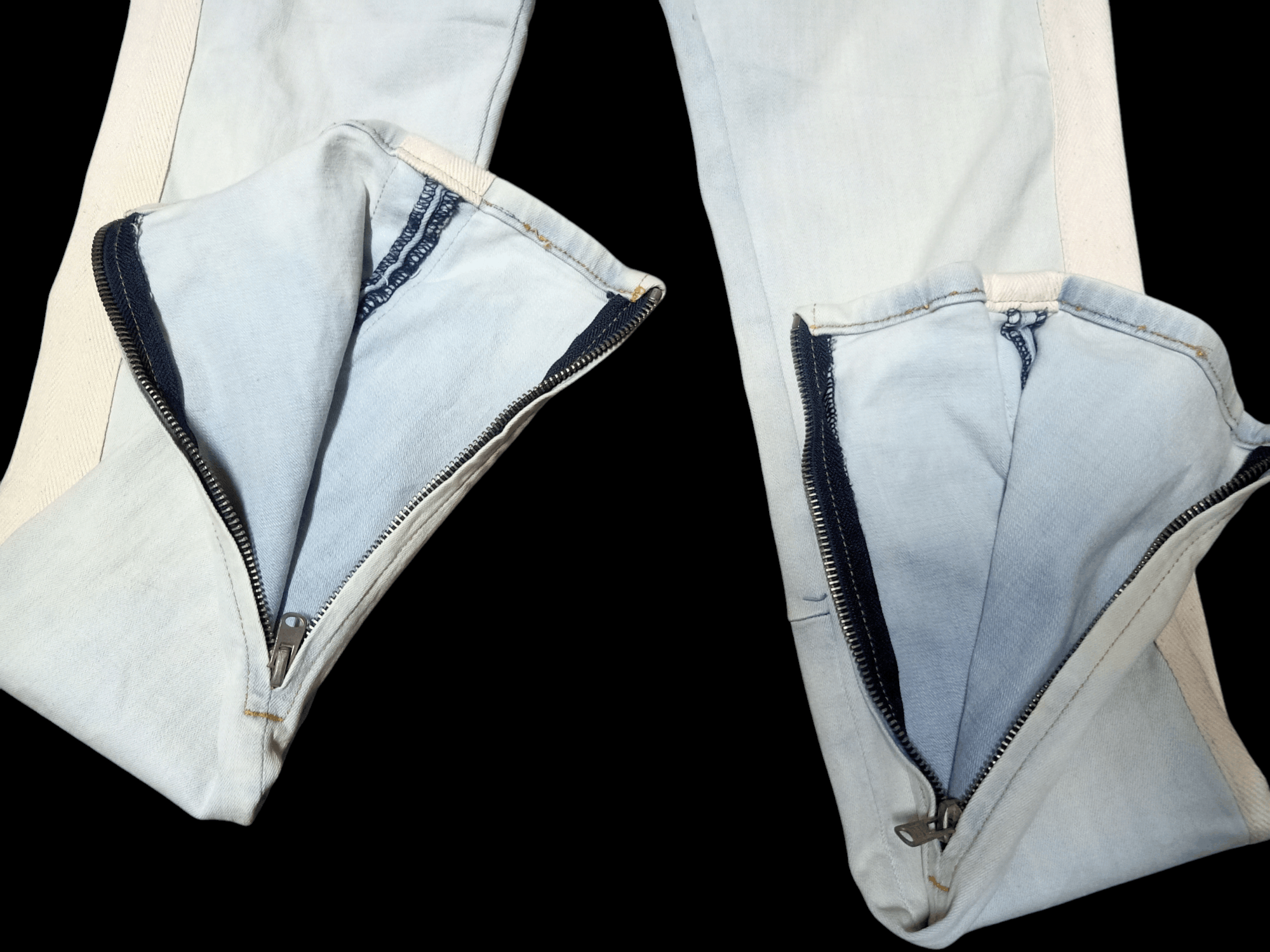 Designer × MNML MNML Denim Zipper Customers Pants Size US 32 / EU 48 - 10 Thumbnail