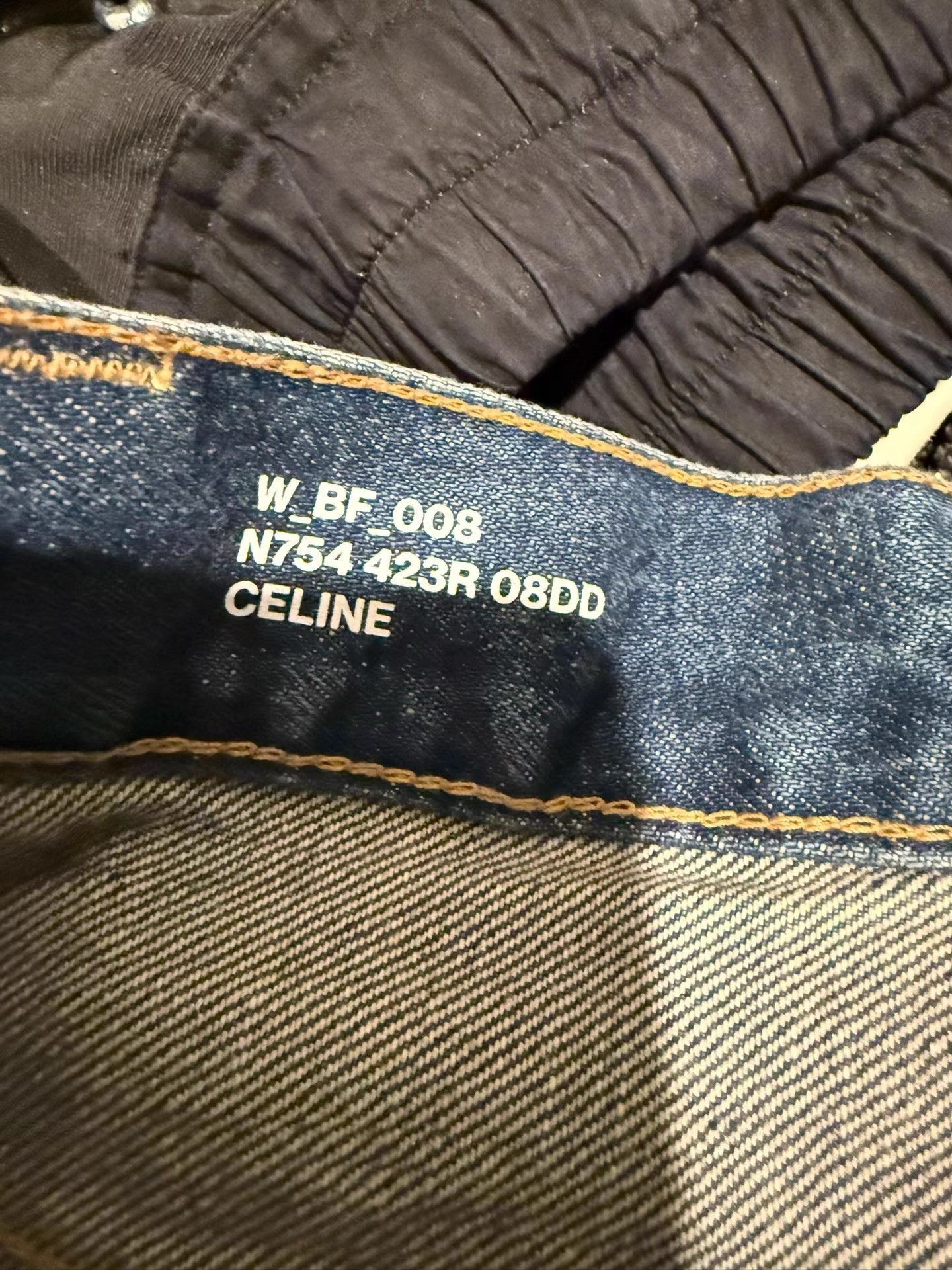 Celine Blue Distressed Denim Jeans Size 34 Size US 28 / EU 44 - 6 Thumbnail