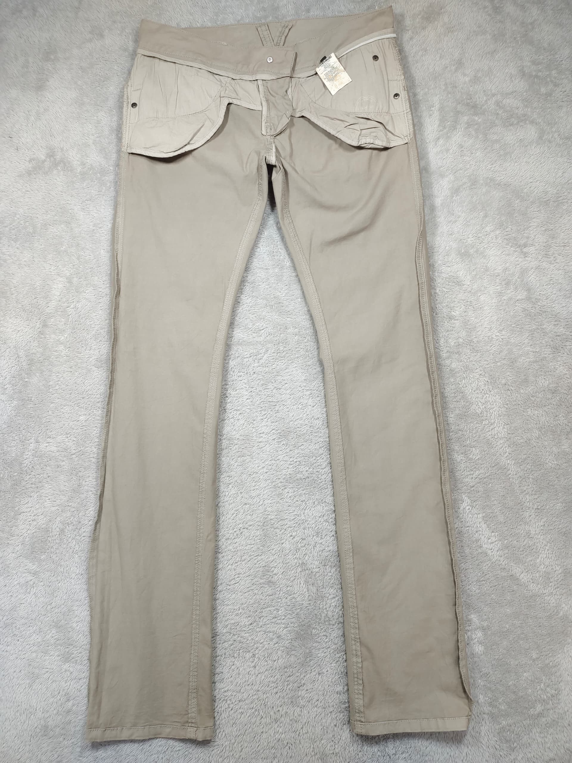 Napapijri NAPAPIJRI BEIGE CREAM TROUSERS JEANS Size 32" / US 10 / IT 46 - 4 Thumbnail