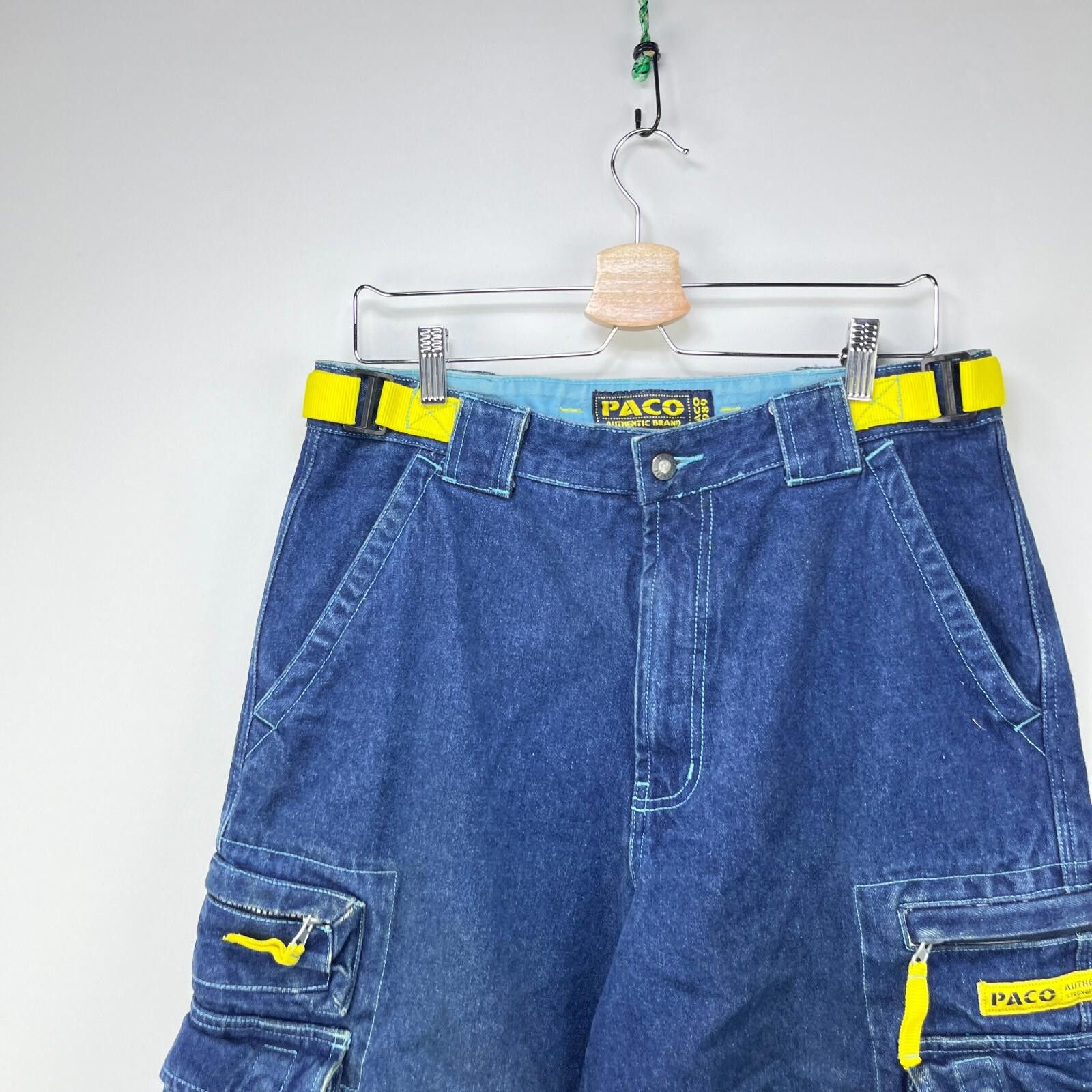Pacsun Vintage Y2K Paco Jeans Shorts Baggy Size 34 Jorts Denim Size US 34 / EU 50 - 2 Thumbnail