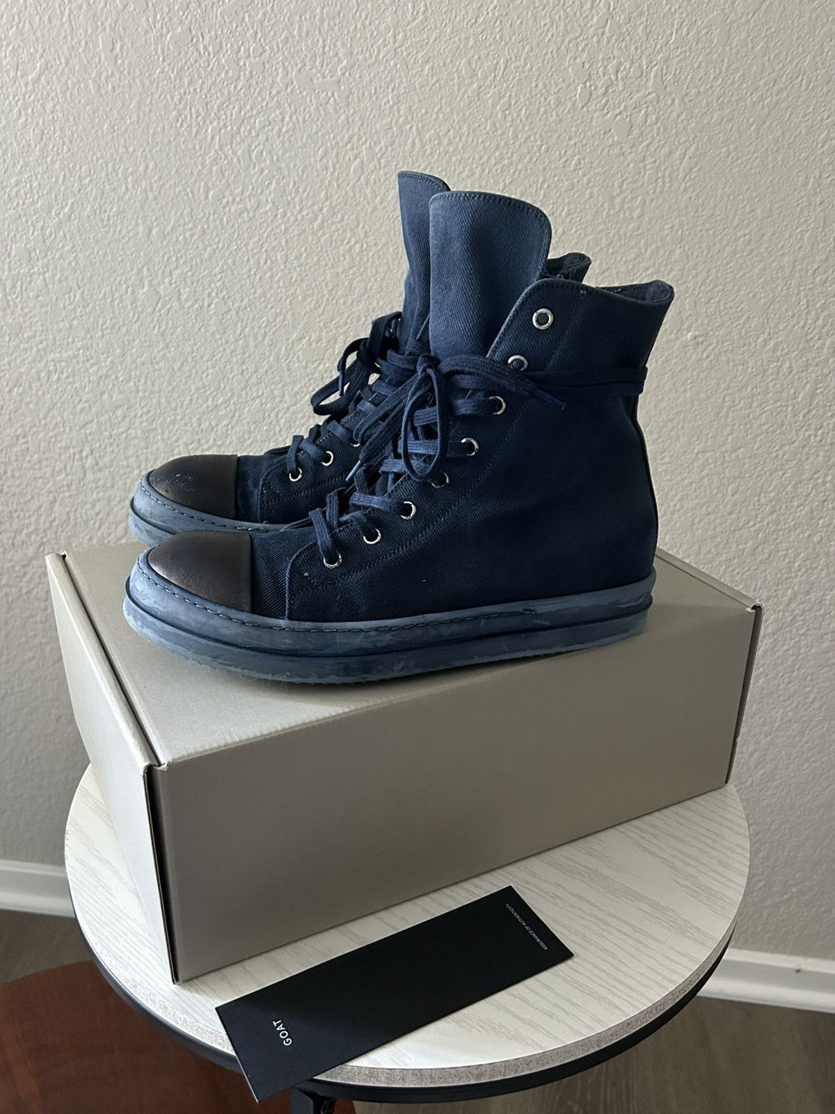 Rick Owens × Rick Owens Drkshdw Rick Owens Drkshdw Indigo Blue 
