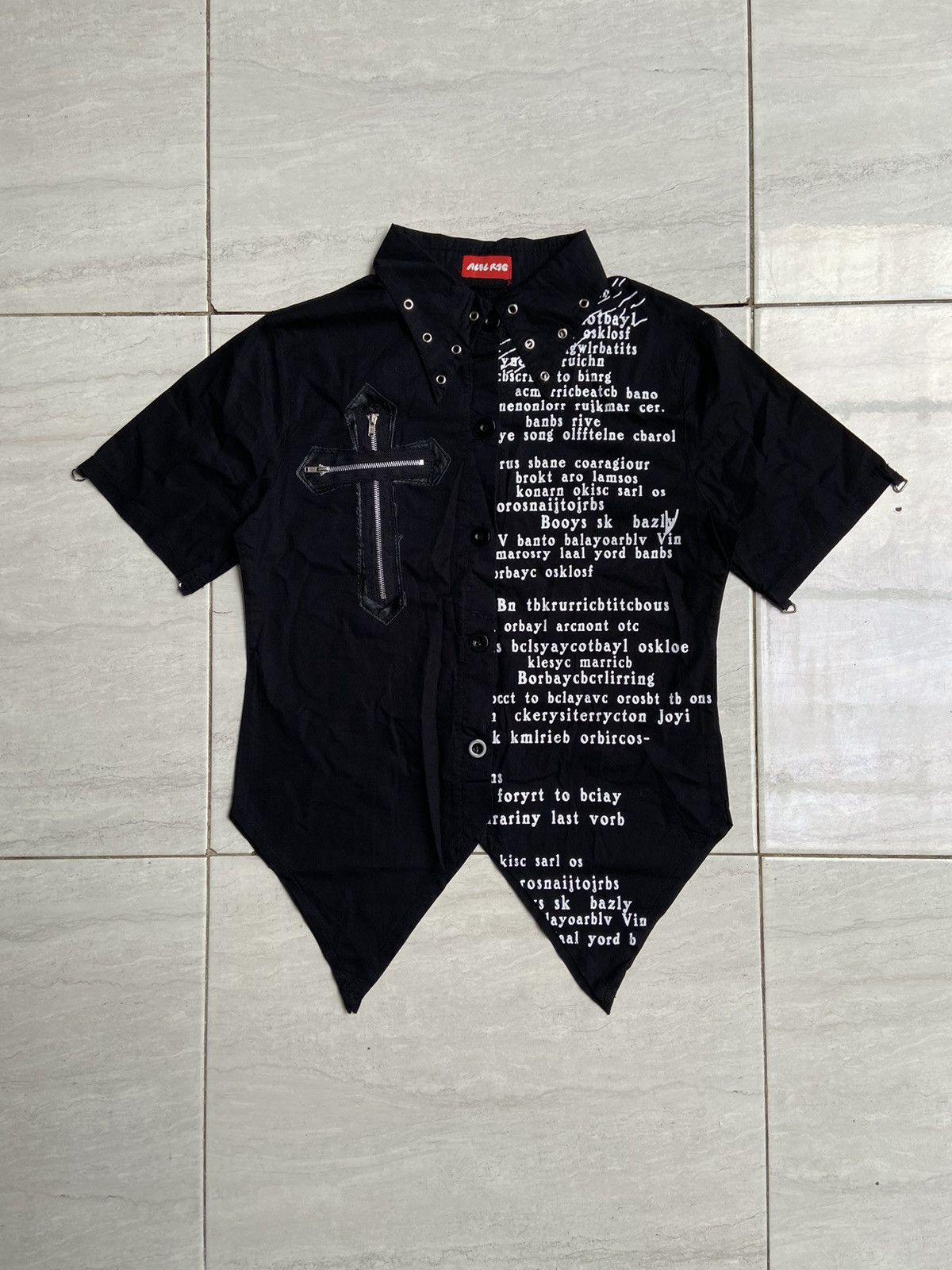 Seditionaries ACDC RAG Black Patterned Shirts Size US XS / EU 42 / 0 - 6 Thumbnail