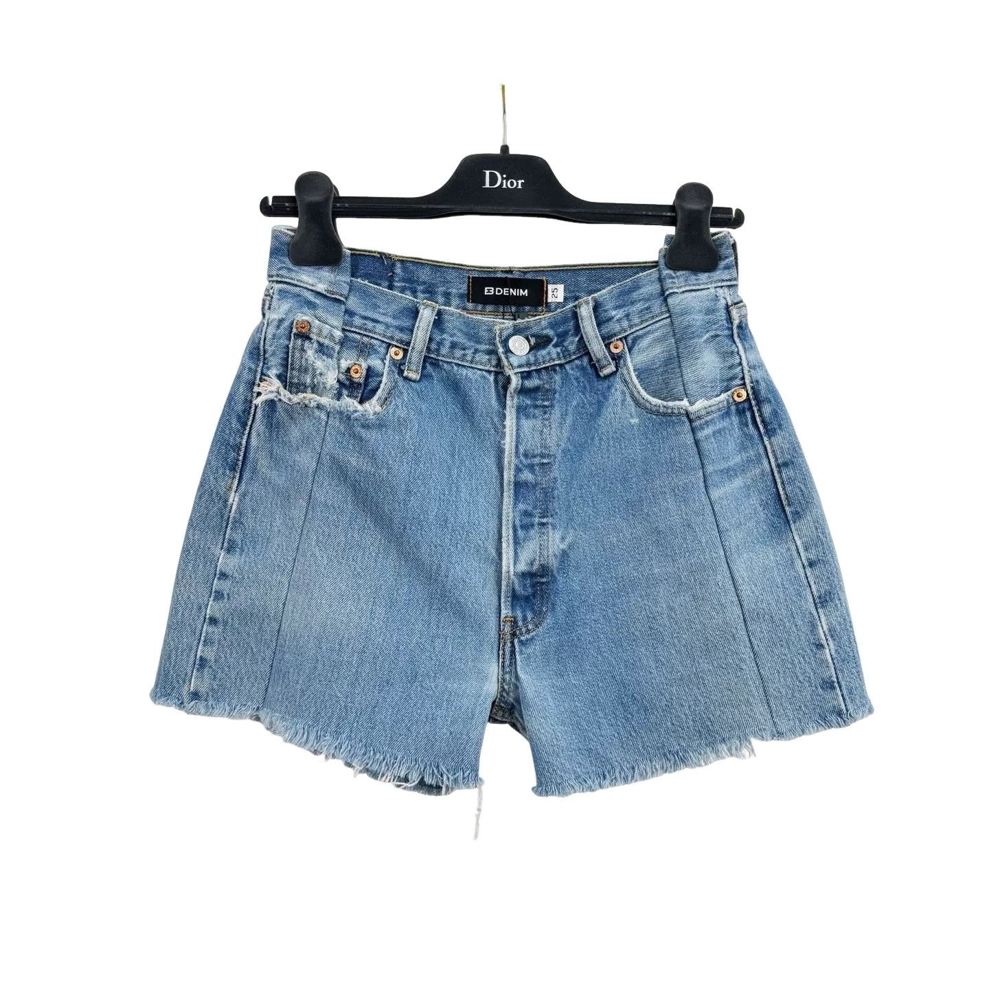EB Denim EB Denim Deconstructed Denim Shorts Size 25 Size 25" / US 0 / IT 36 - 1 Thumbnail