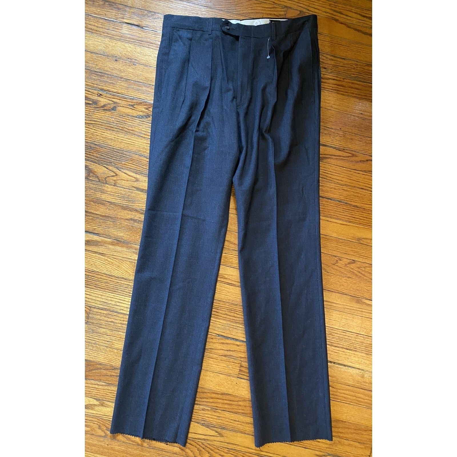 Evan Picone USA Evan Picone Men’s Gray Pants Wool W36 Unfinished Hem NWT Size US 36 / EU 52 - 1 Thumbnail