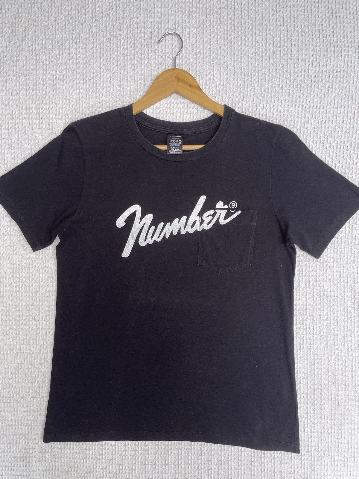 Last Drop🔥Rare🔥Number (N)ine Japan Pocket Tee