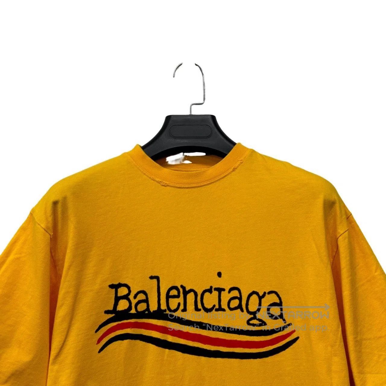 Balenciaga Balenciaga Yellow Graffiti Cola T. Size XXS / US 00 / IT 34 - 3 Thumbnail