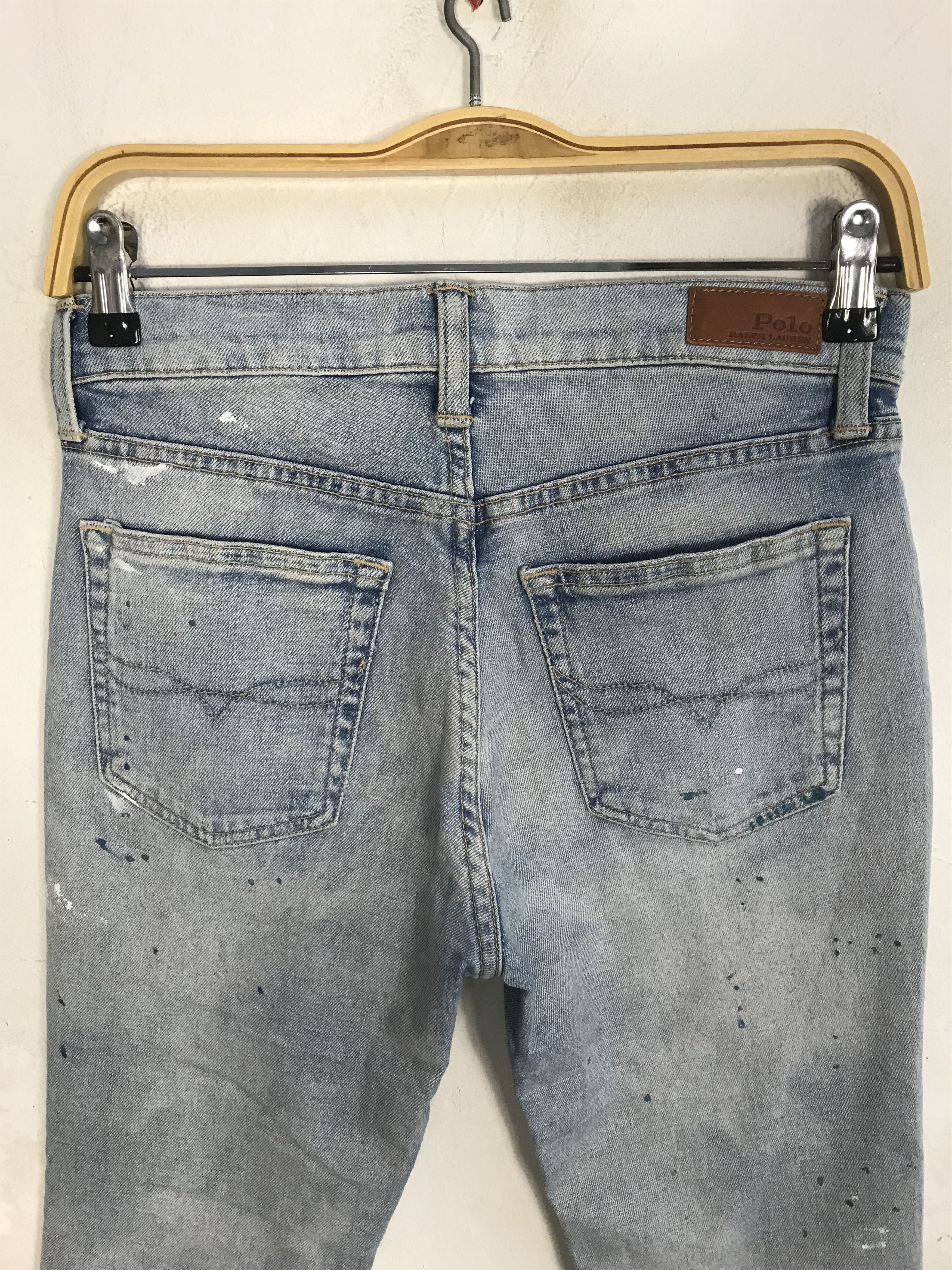 Polo Ralph Lauren Polo Ralph Lauren Chryste Kick Flare Crop Denim Jeans Pant Size 26" / US 2 / IT 38 - 4 Thumbnail