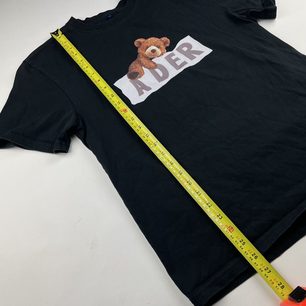 Ader Error 2021 S/S Ader Error Black T-Shirt Teddy Bear Print Clean M Size US M / EU 48-50 / 2 - 8 Thumbnail