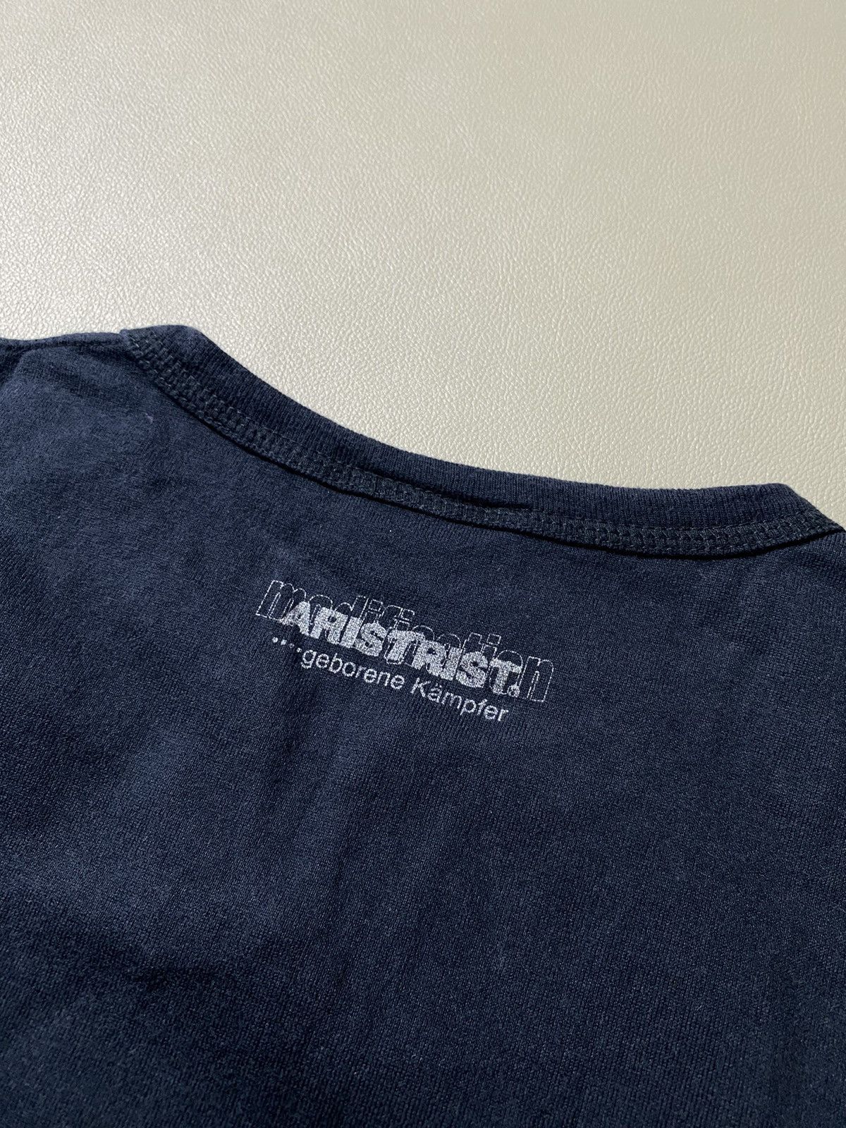 If Six Was Nine × Japanese Brand × Le Grande Bleu (L.G.B.) Aristrist Modification Poem Tshirt Size US XL / EU 56 / 4 - 5 Thumbnail