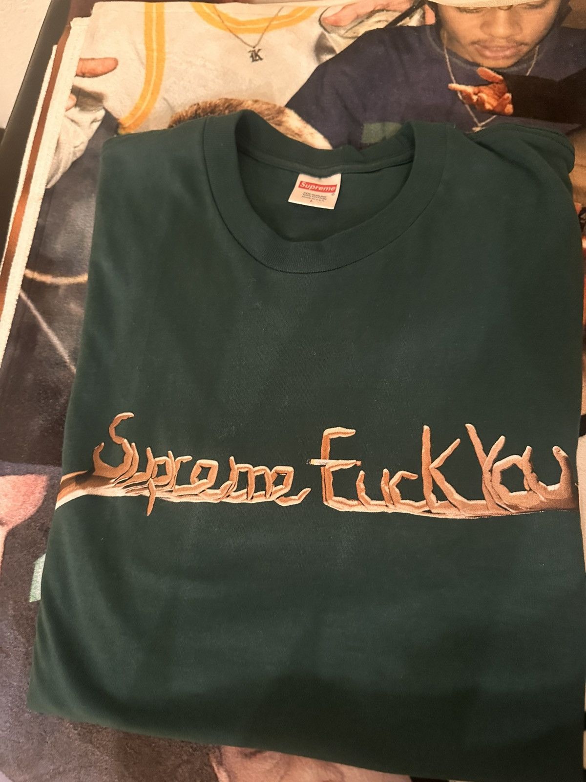 Supreme Supreme Supreme Fuck You Tee Size US L / EU 52-54 / 3 - 2 Thumbnail