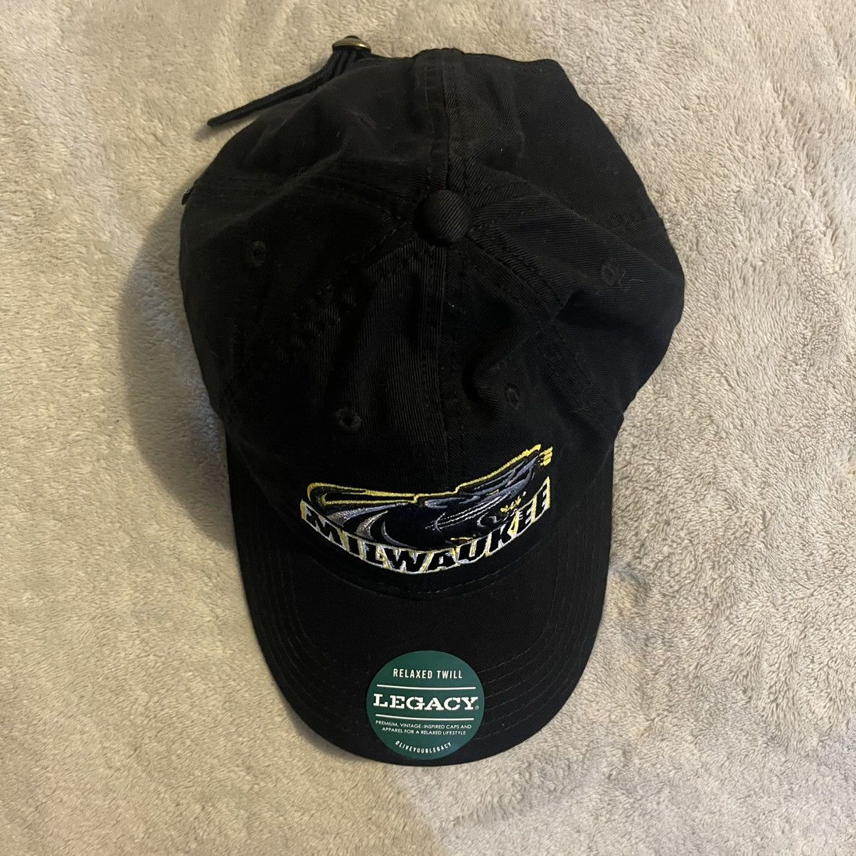 Other Wisconsin Milwaukee Panthers Hat Men One Size Black Cap Size ONE SIZE - 8 Thumbnail