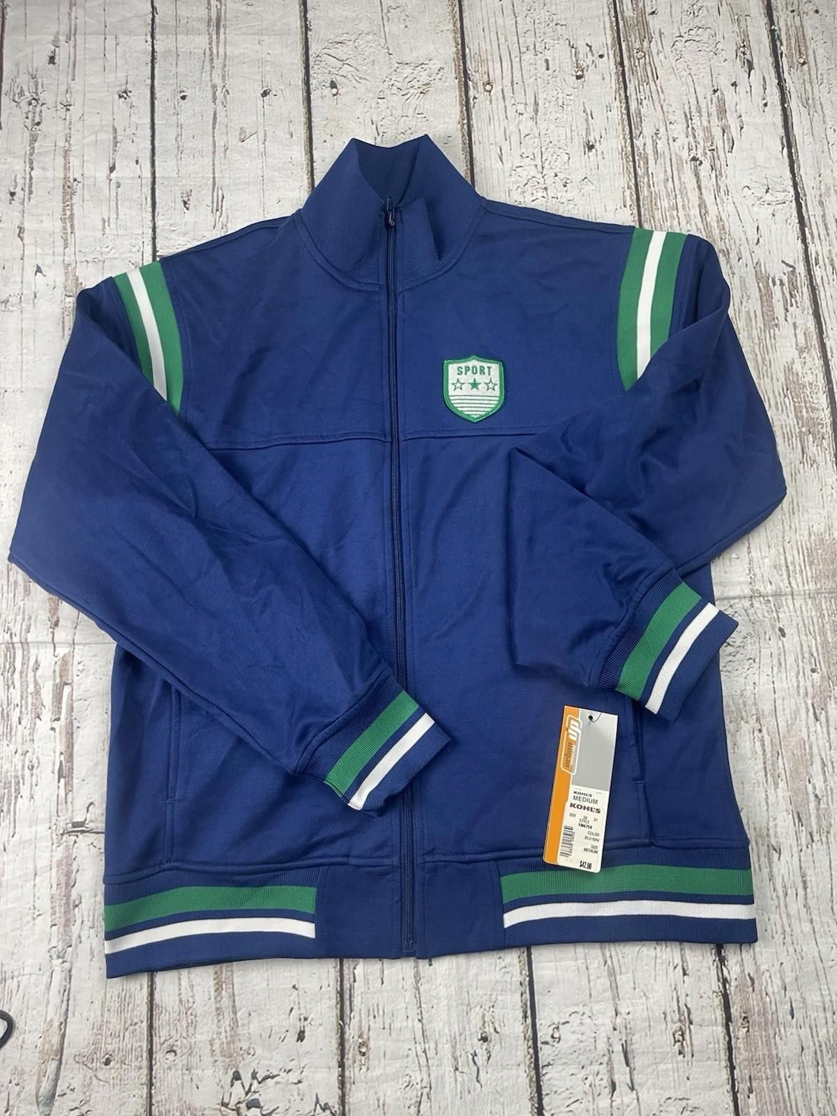 Urban Pipeline Vintage Y2K Urban Pipeline Track Jacket Striped Zipped NWT Size US M / EU 48-50 / 2 - 1 Thumbnail