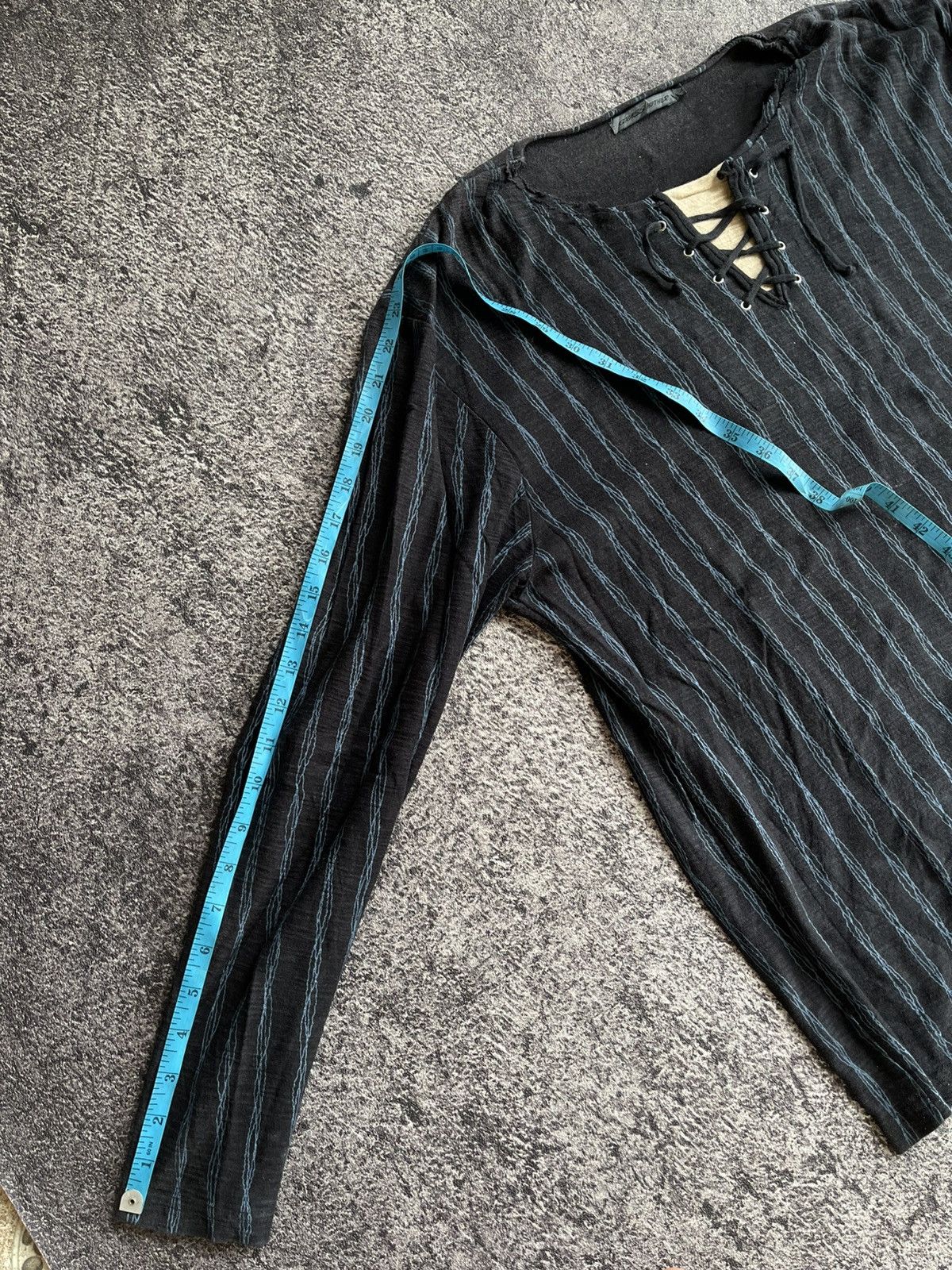 Japanese Brand Y2K Grass Hether laced ifsixwasnine long sleeve Size US L / EU 52-54 / 3 - 8 Thumbnail
