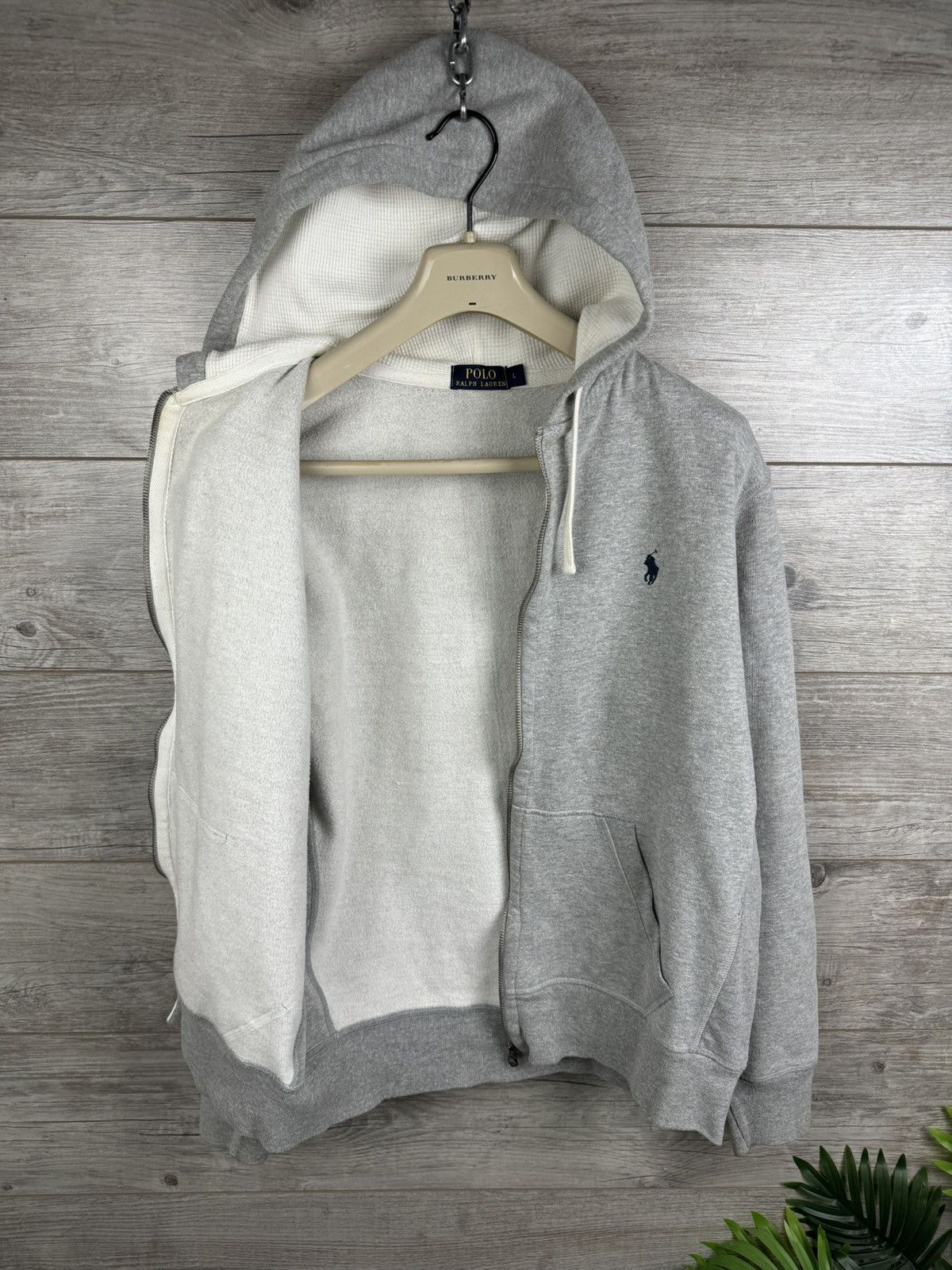 Polo Ralph Lauren POLO RALPH LAUREN HOODIE Y2K DRILL SIZE L Size US L / EU 52-54 / 3 - 4 Thumbnail
