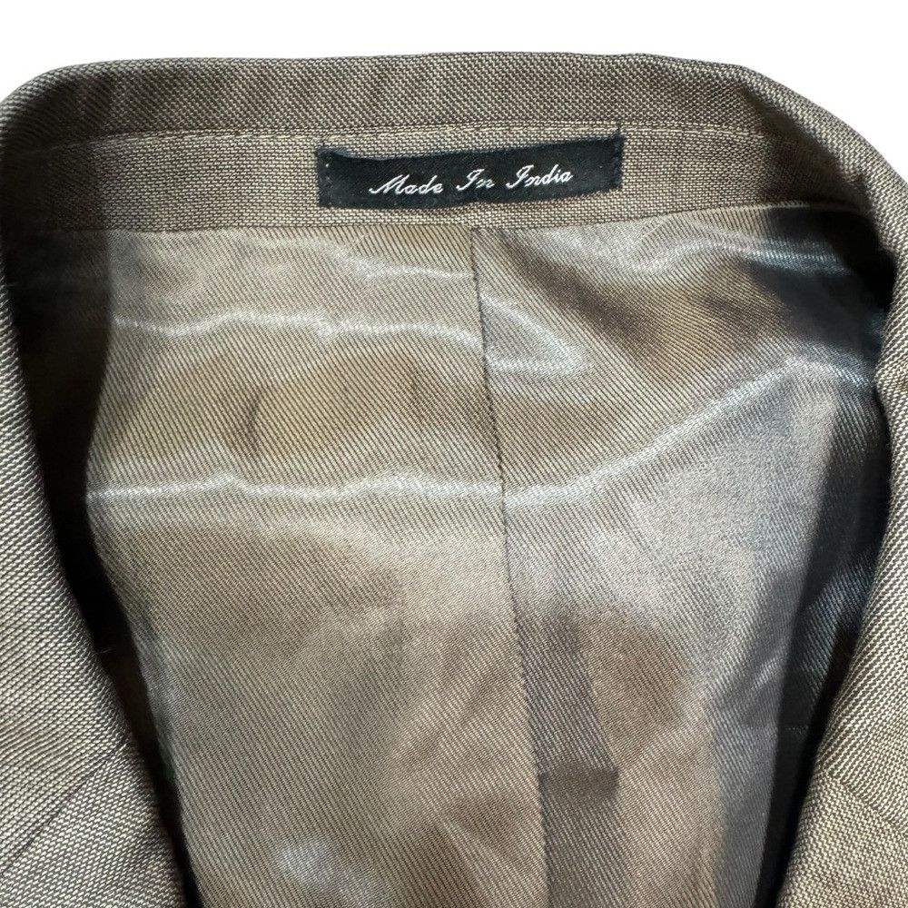 Perry Ellis NWT New Perry Ellis Portfolio Wool Brown Blazer Size 48 L Size 48L - 7 Thumbnail
