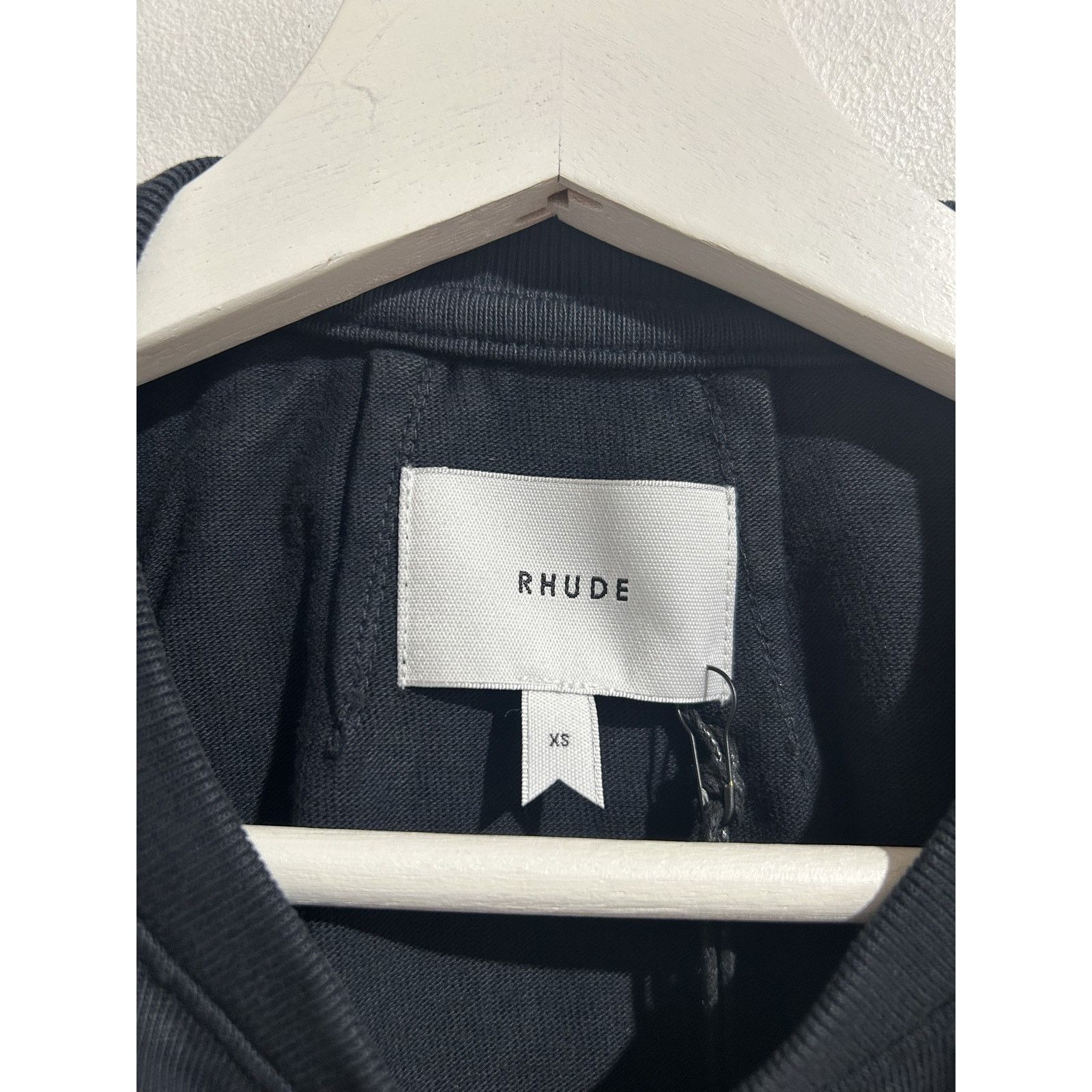 Rhude RHUDE CADRE VINTAGE BLACK TEE SIZE XS NEW Size US XS / EU 42 / 0 - 6 Thumbnail