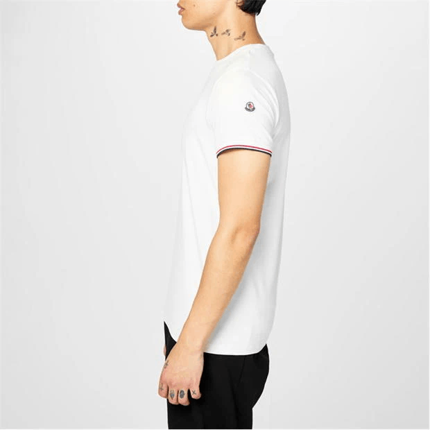 Moncler Tricolour Logo T-Shirt Size US M / EU 48-50 / 2 - 6 Thumbnail