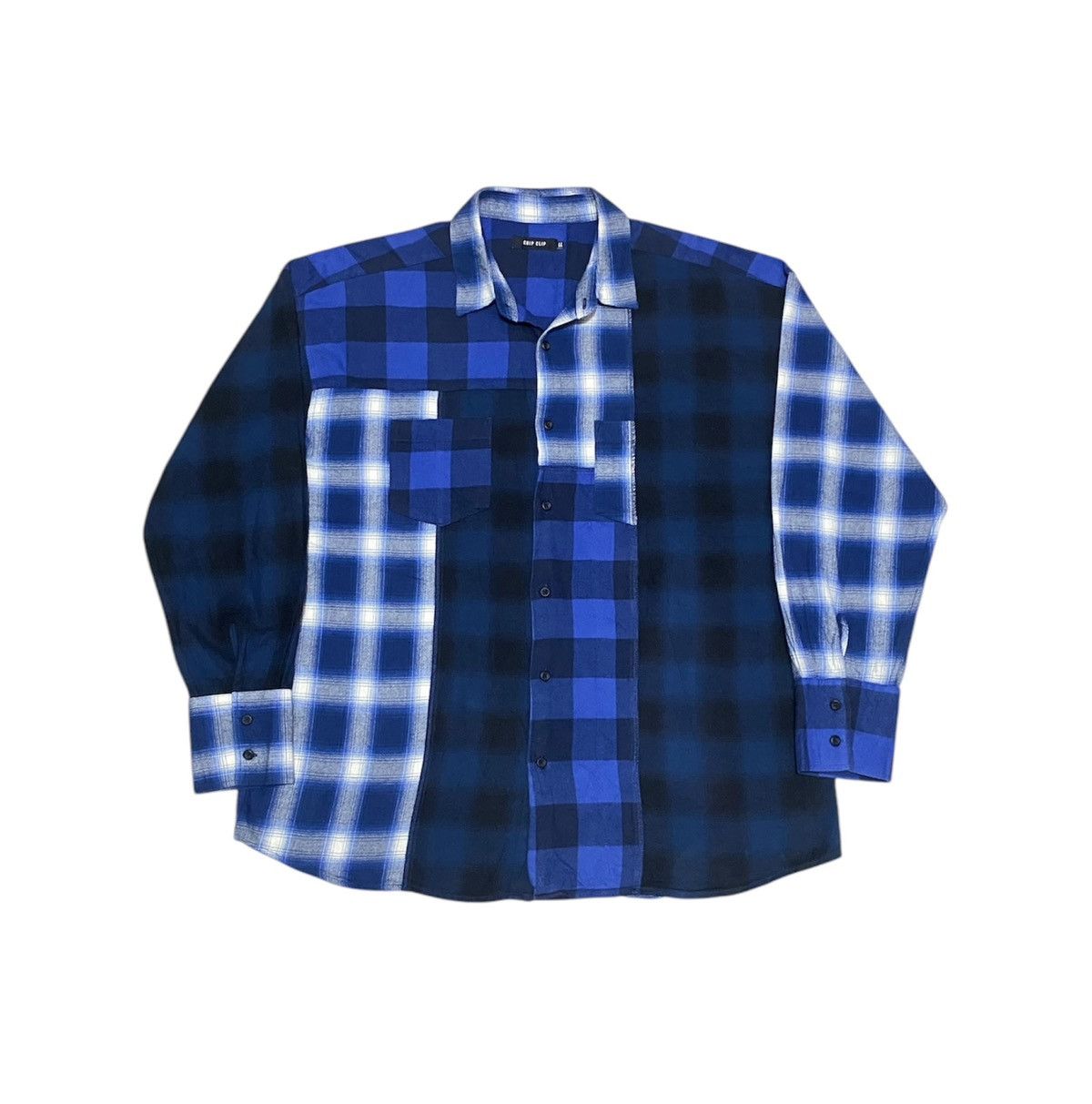 Designer × Flannel × Japanese Brand Veterano Patchwork ChipClip Flannel Size US XL / EU 56 / 4 - 1 Thumbnail
