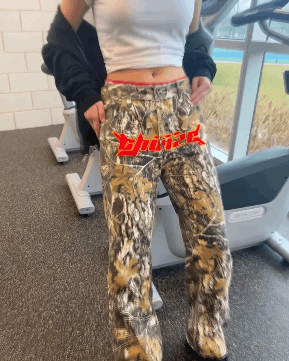 Other Embroidery Camo Cargo Pants Size US 32 / EU 48 - 2 Thumbnail