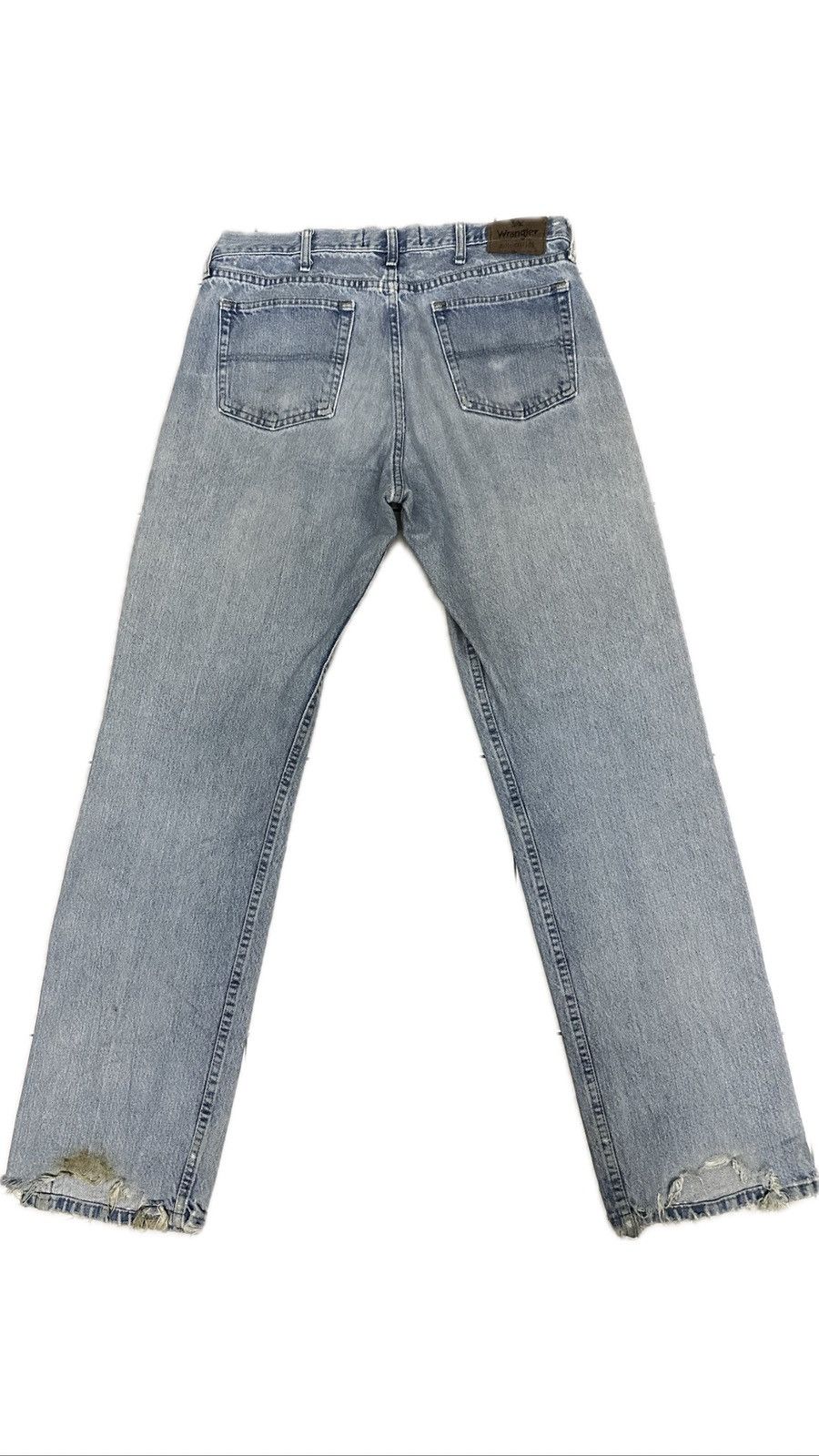 Wrangler Wrangler Authentic’s Jeans Straight Denim Blue Men Size US 36 / EU 52 - 2 Thumbnail