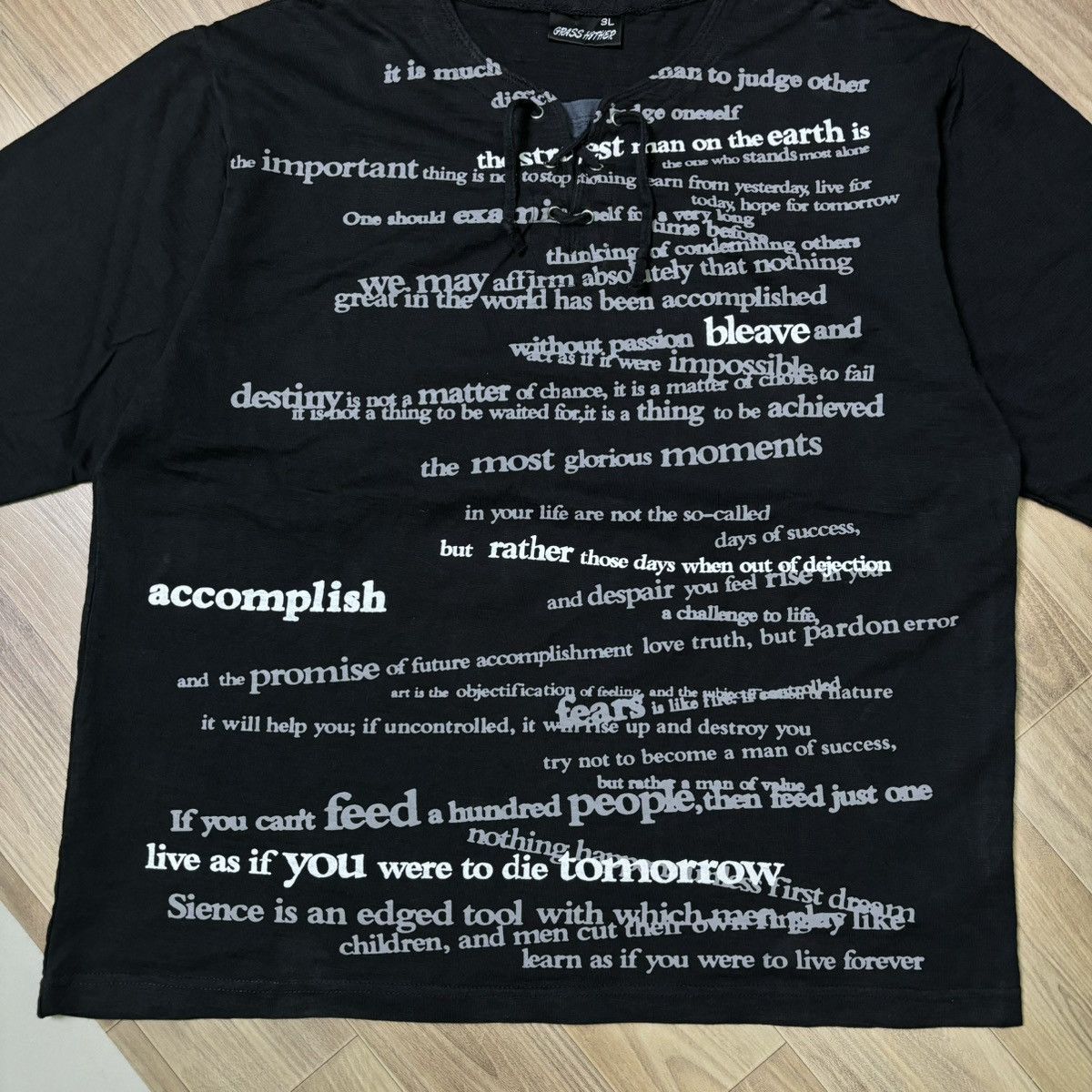 If Six Was Nine × Japanese Brand × Le Grande Bleu (L.G.B.) Japanese gothic Poem ifsixwas nine LGB style Size US L / EU 52-54 / 3 - 3 Thumbnail