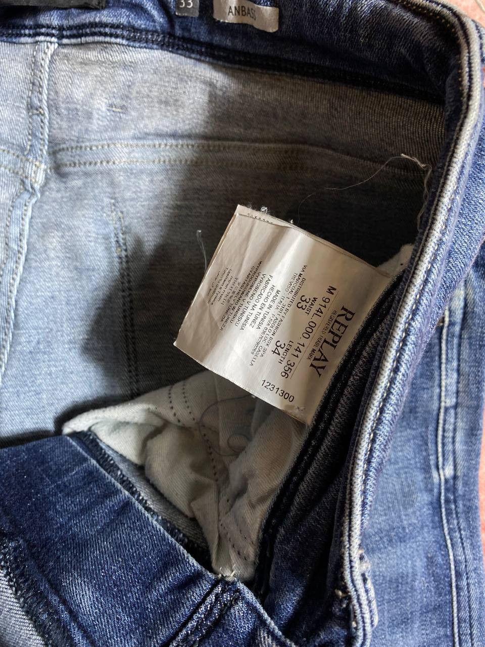 Vintage Vintage Distressed Faded Denim Pants Jeans Size US 33 - 12 Thumbnail