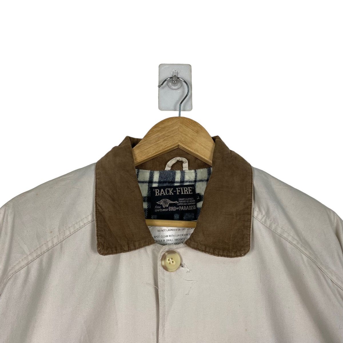 Japanese Brand Vintage Back-Fire Bird Of Paradise Chore Jacket Size US L / EU 52-54 / 3 - 6 Thumbnail